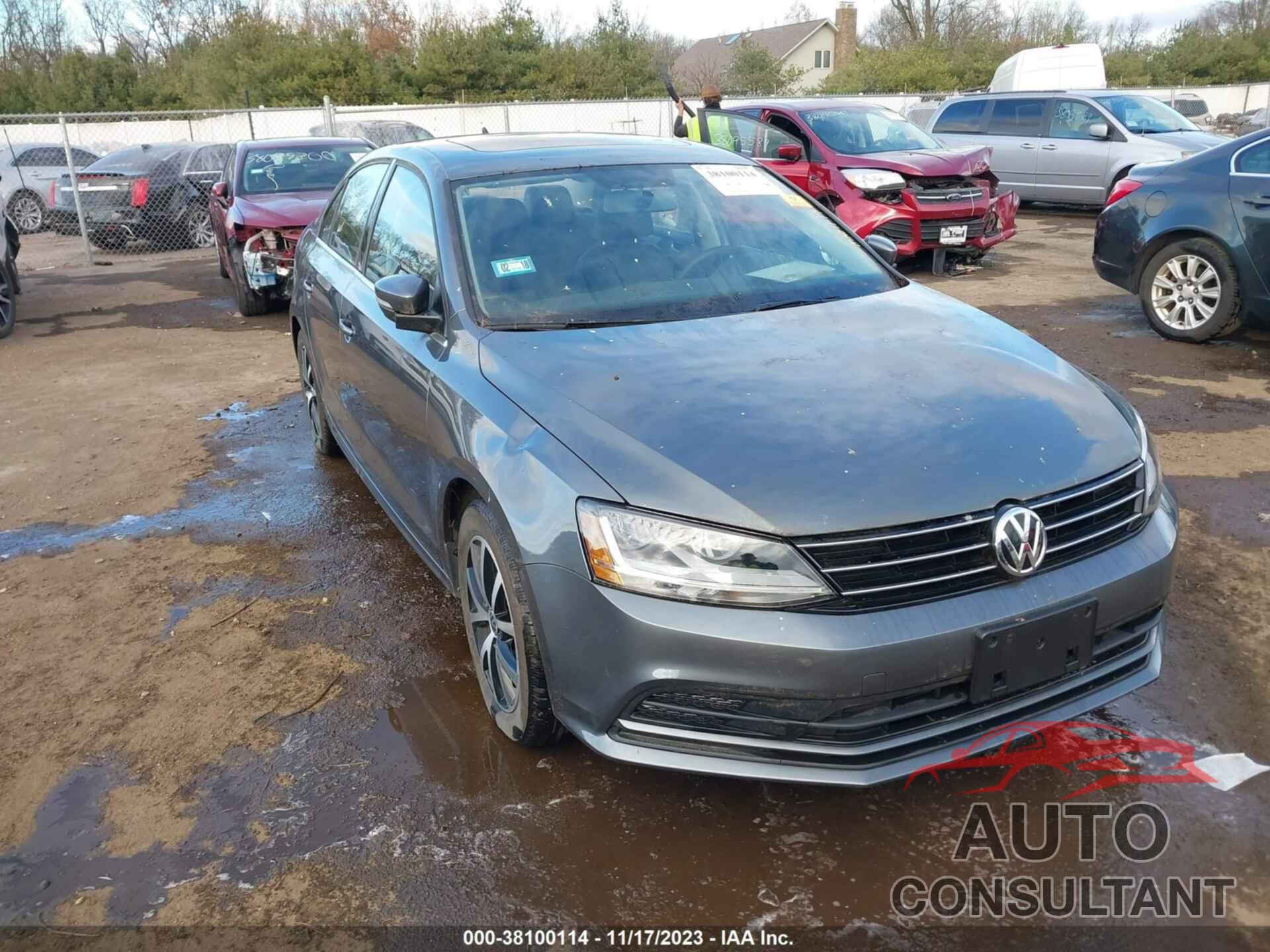 VOLKSWAGEN JETTA 2017 - 3VWDB7AJ8HM266755