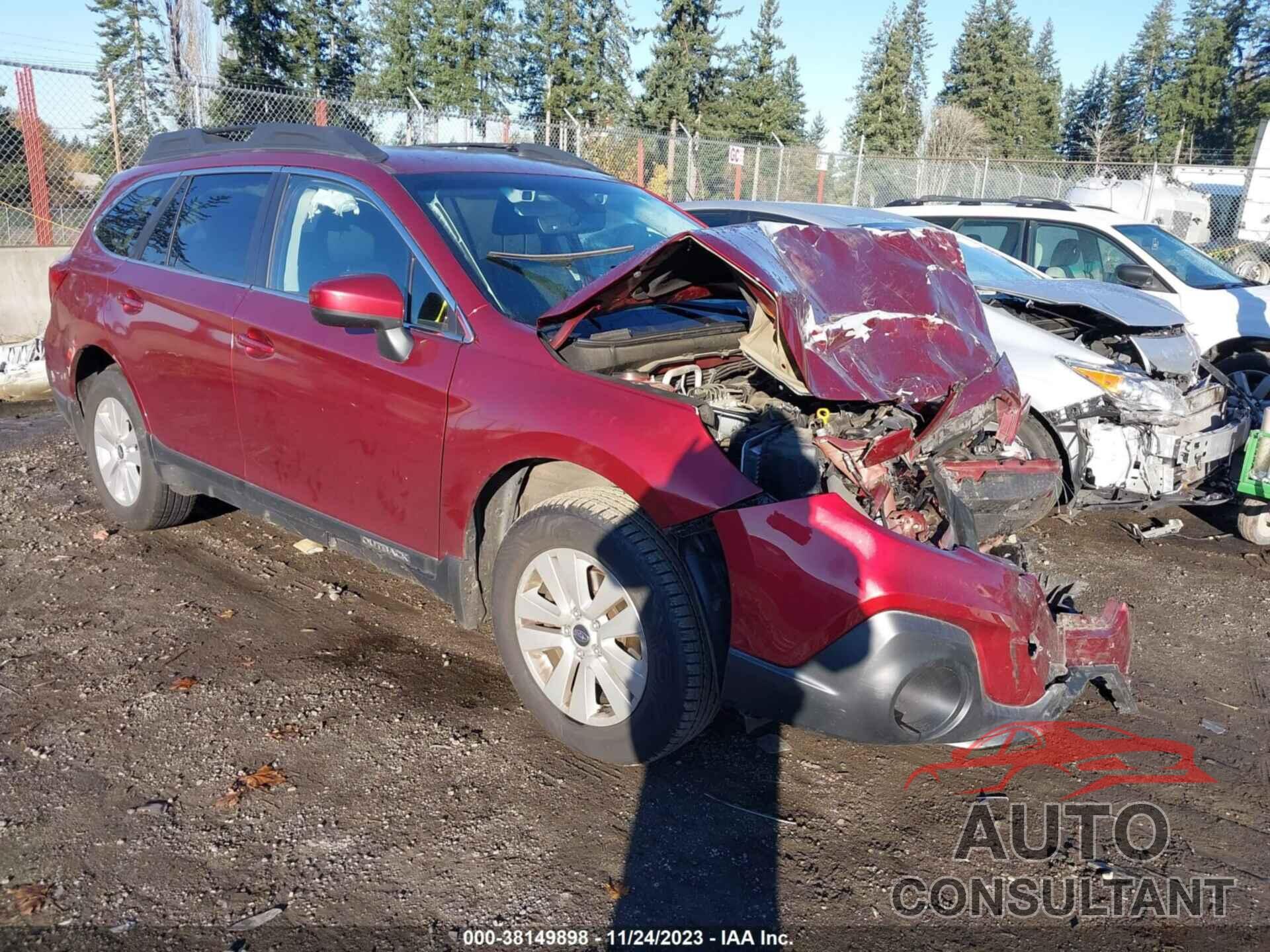 SUBARU OUTBACK 2019 - 4S4BSAFC7K3354833