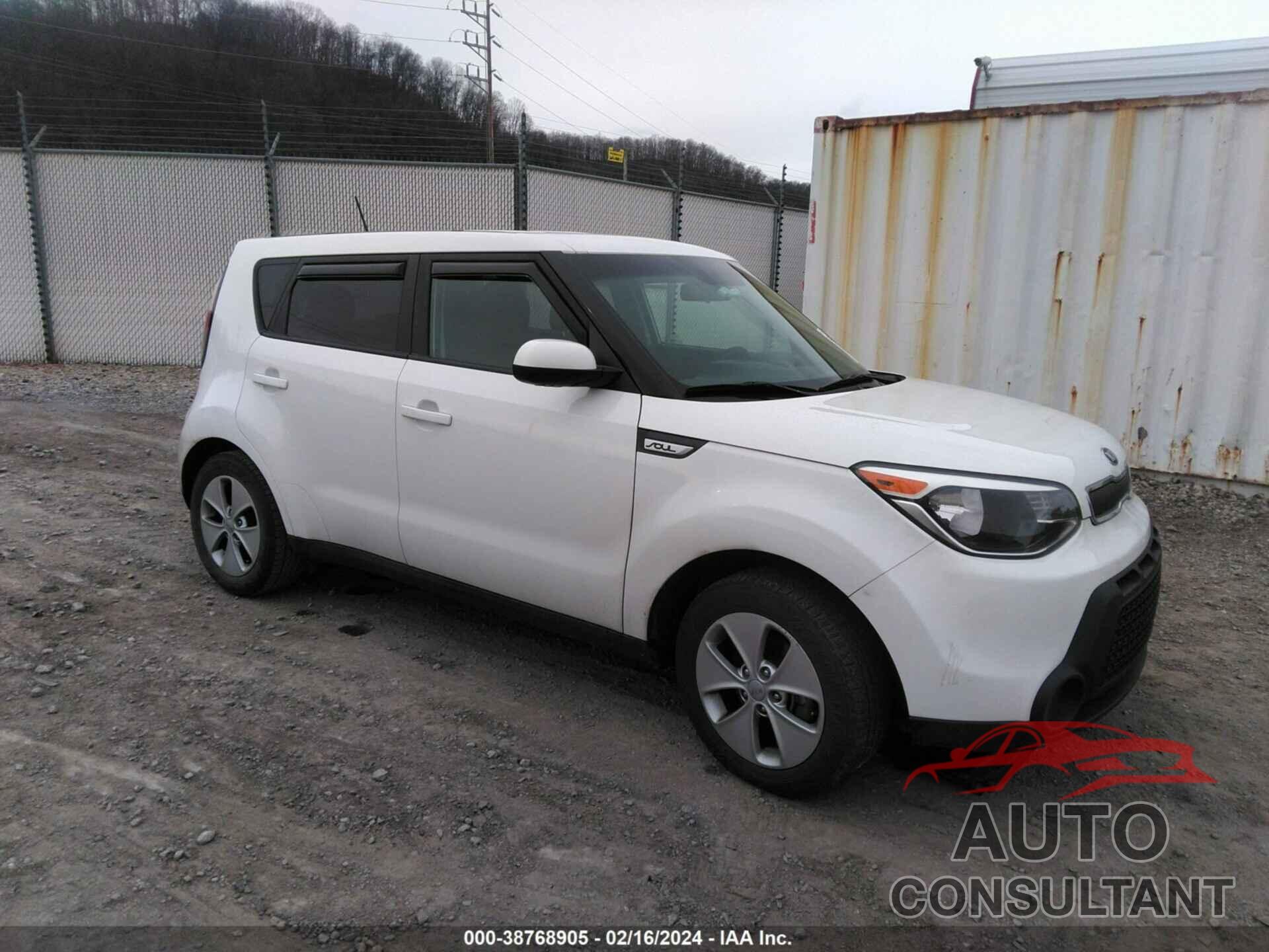 KIA SOUL 2016 - KNDJN2A24G7380592