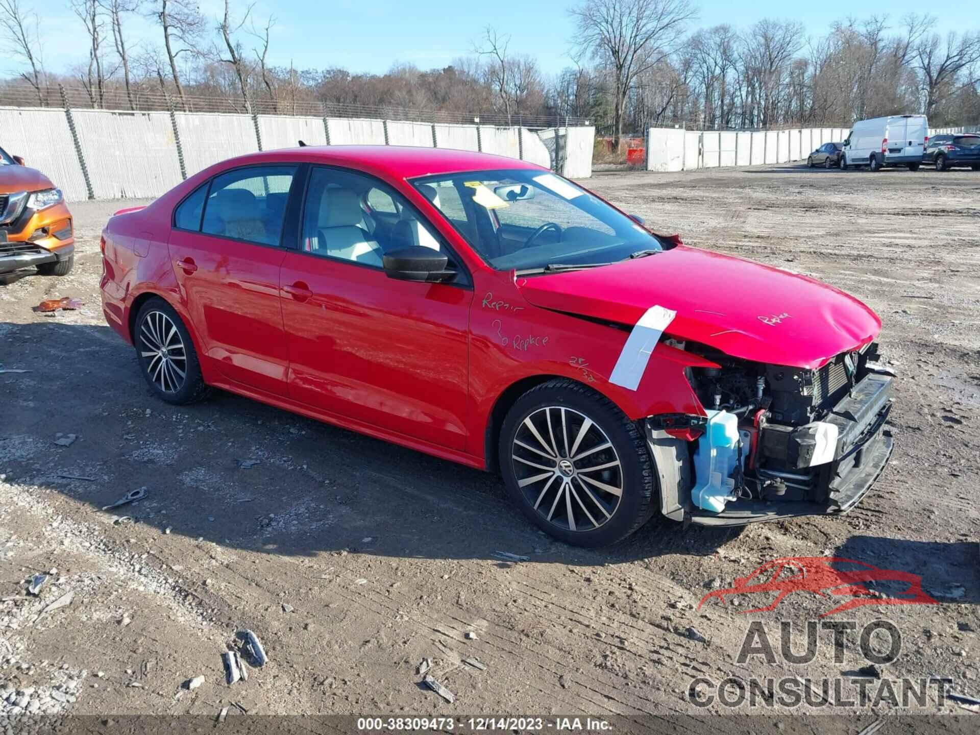 VOLKSWAGEN JETTA 2016 - 3VWB17AJ3GM220419