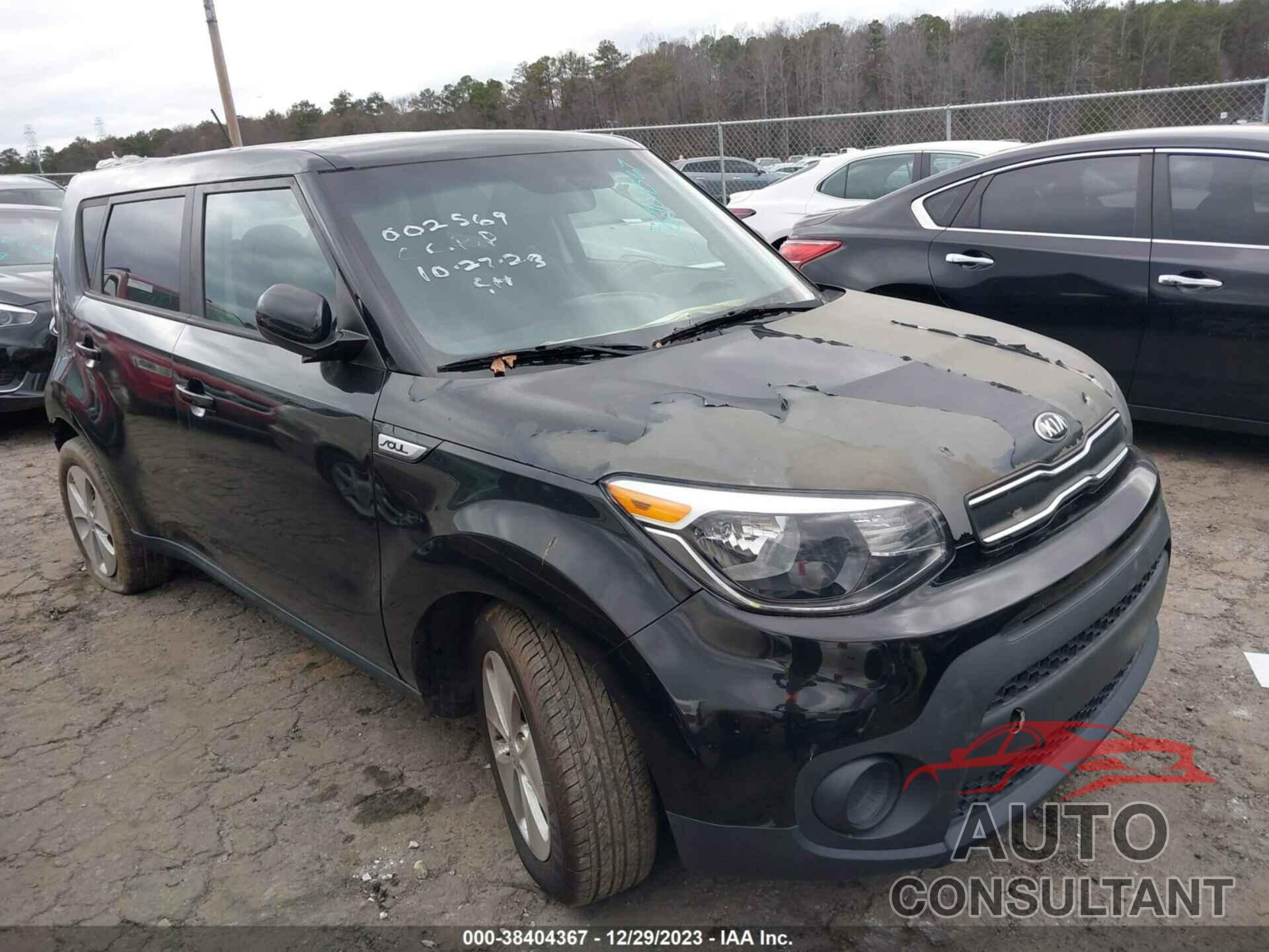 KIA SOUL 2019 - KNDJN2A24K7002569