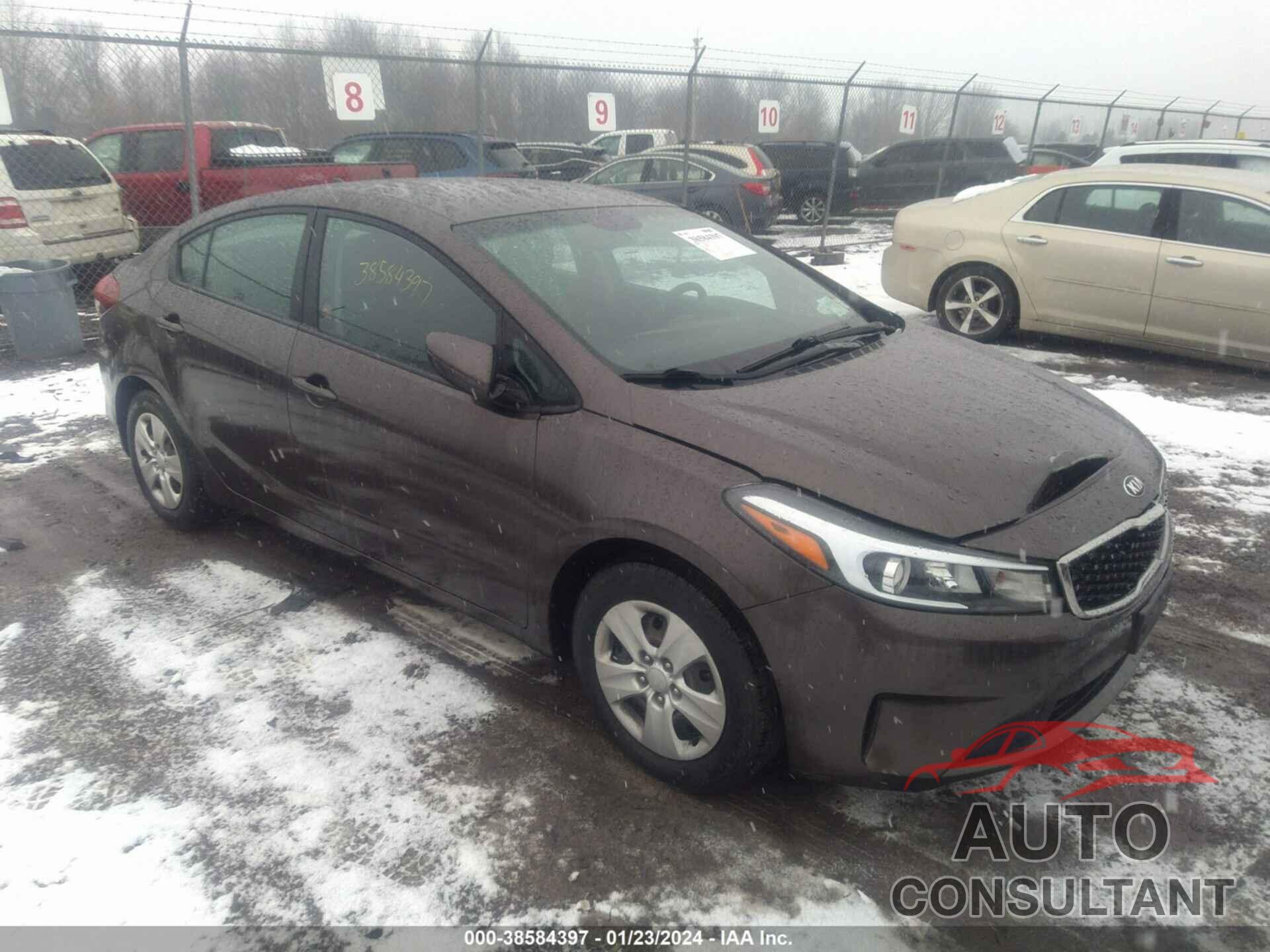 KIA FORTE 2017 - 3KPFK4A79HE106036