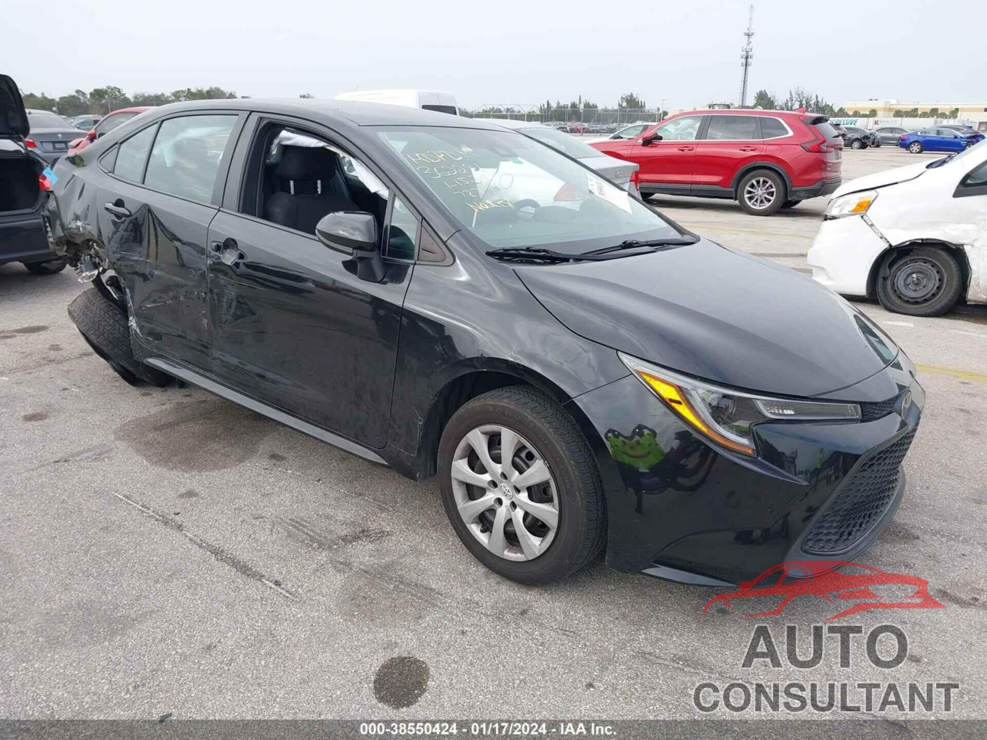 TOYOTA COROLLA 2020 - 5YFEPRAE4LP057277