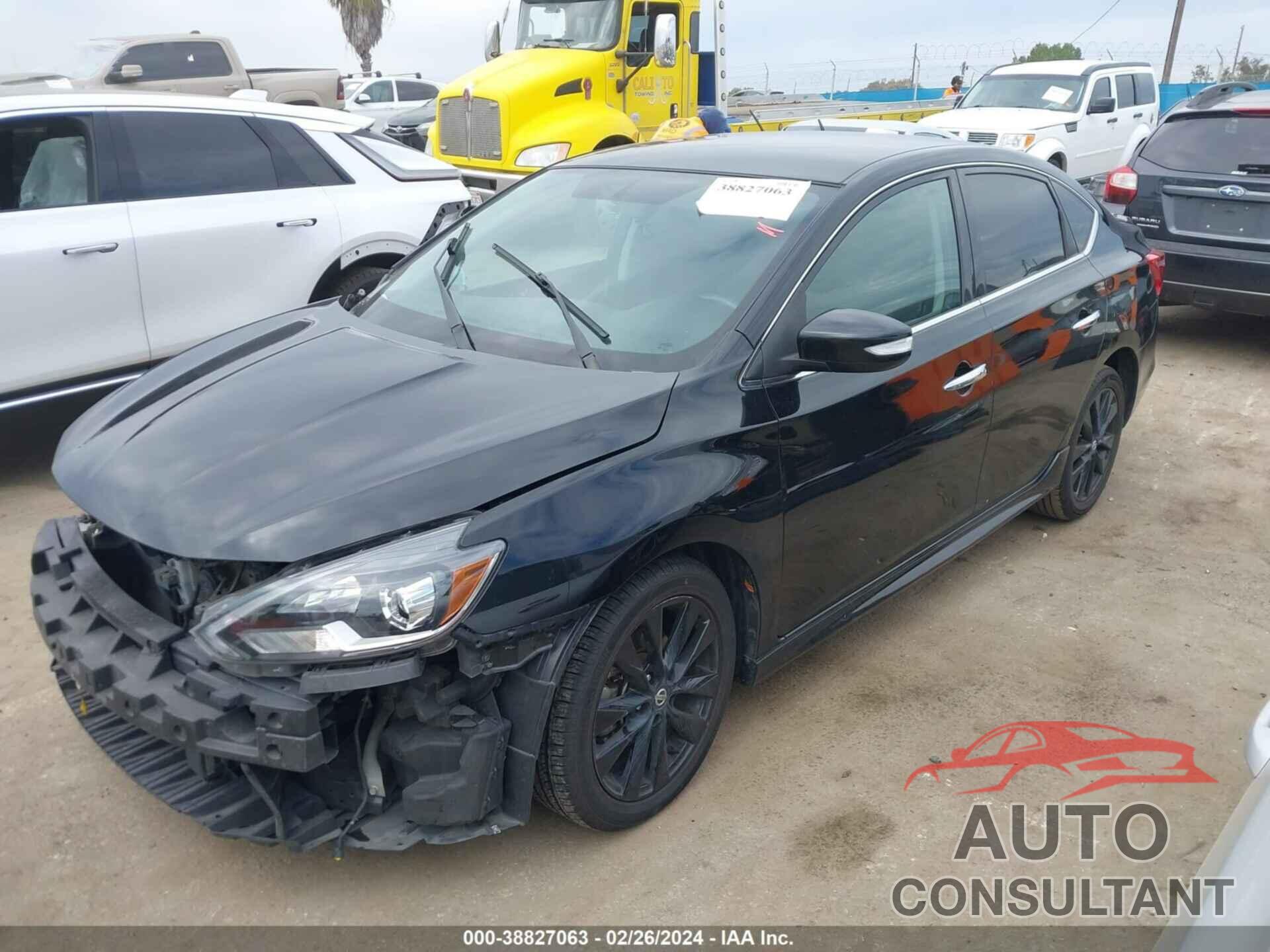 NISSAN SENTRA 2018 - 3N1AB7AP8JY233198