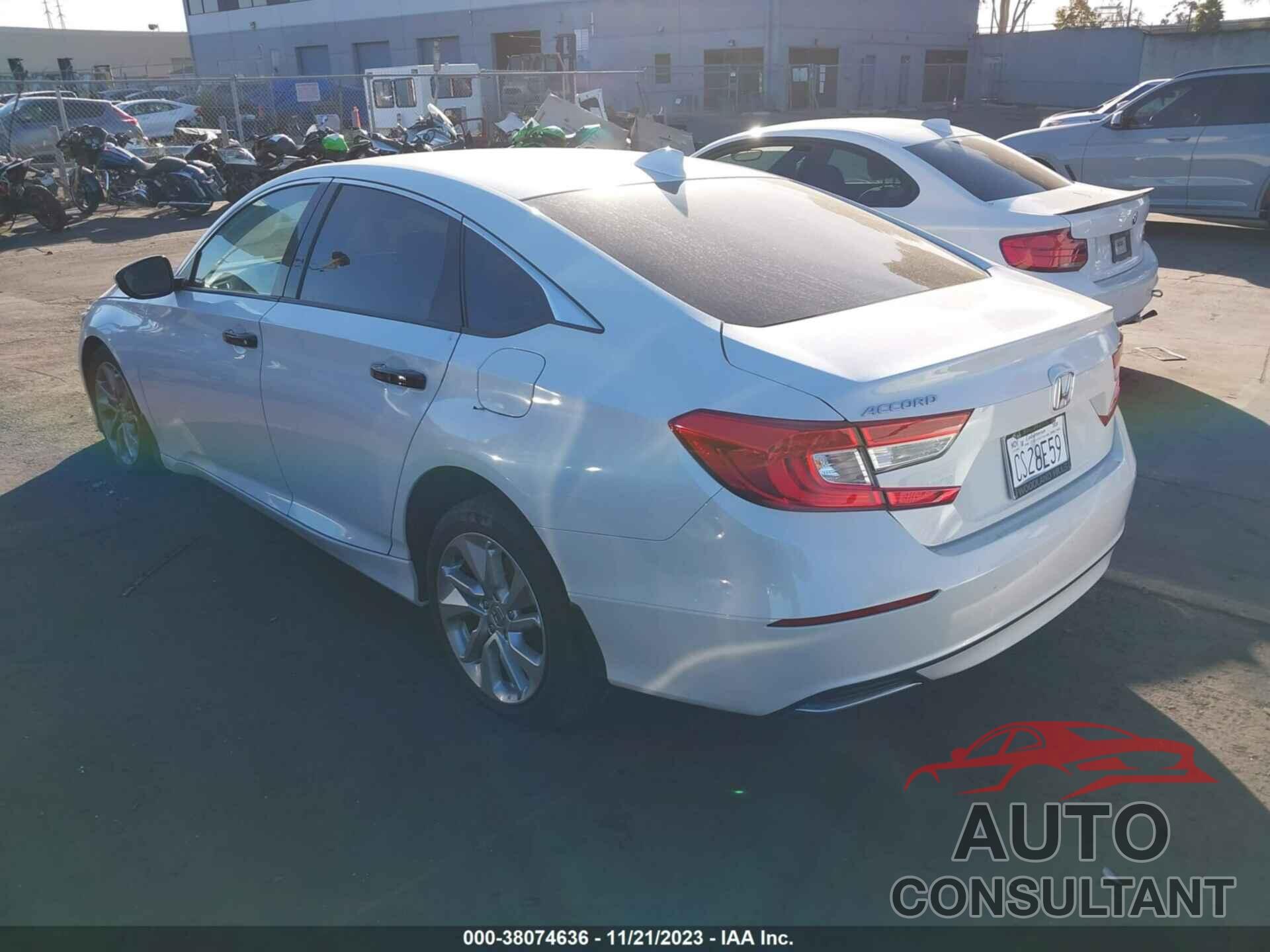 HONDA ACCORD SEDAN 2020 - 1HGCV1F18LA093659