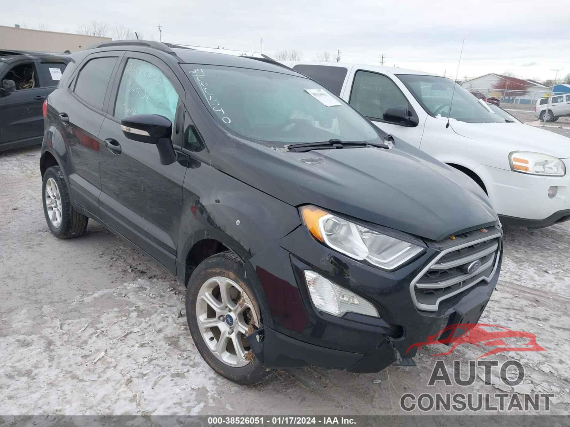 FORD ECOSPORT 2020 - MAJ6S3GL9LC385301