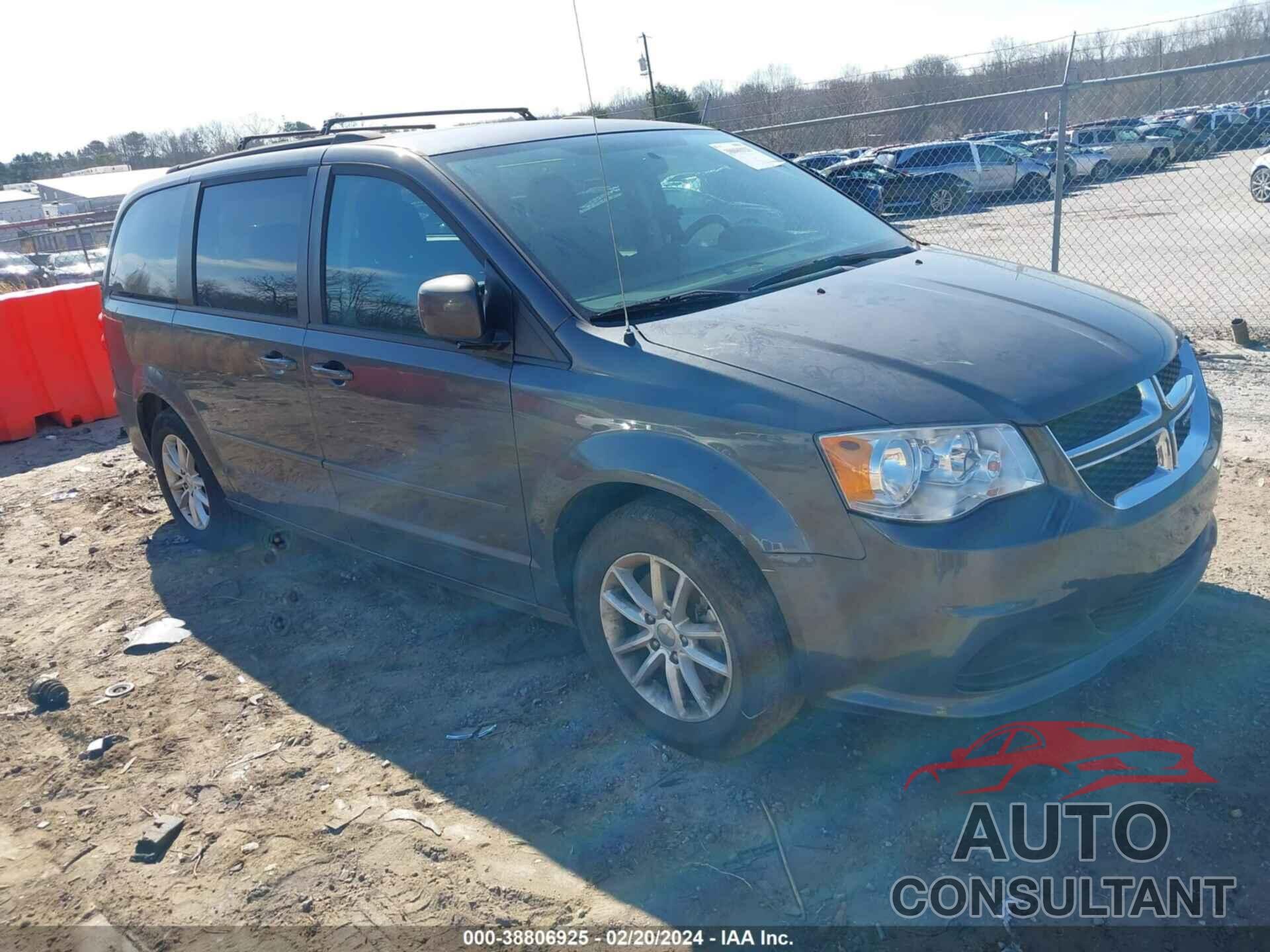 DODGE GRAND CARAVAN 2016 - 2C4RDGCG7GR273949