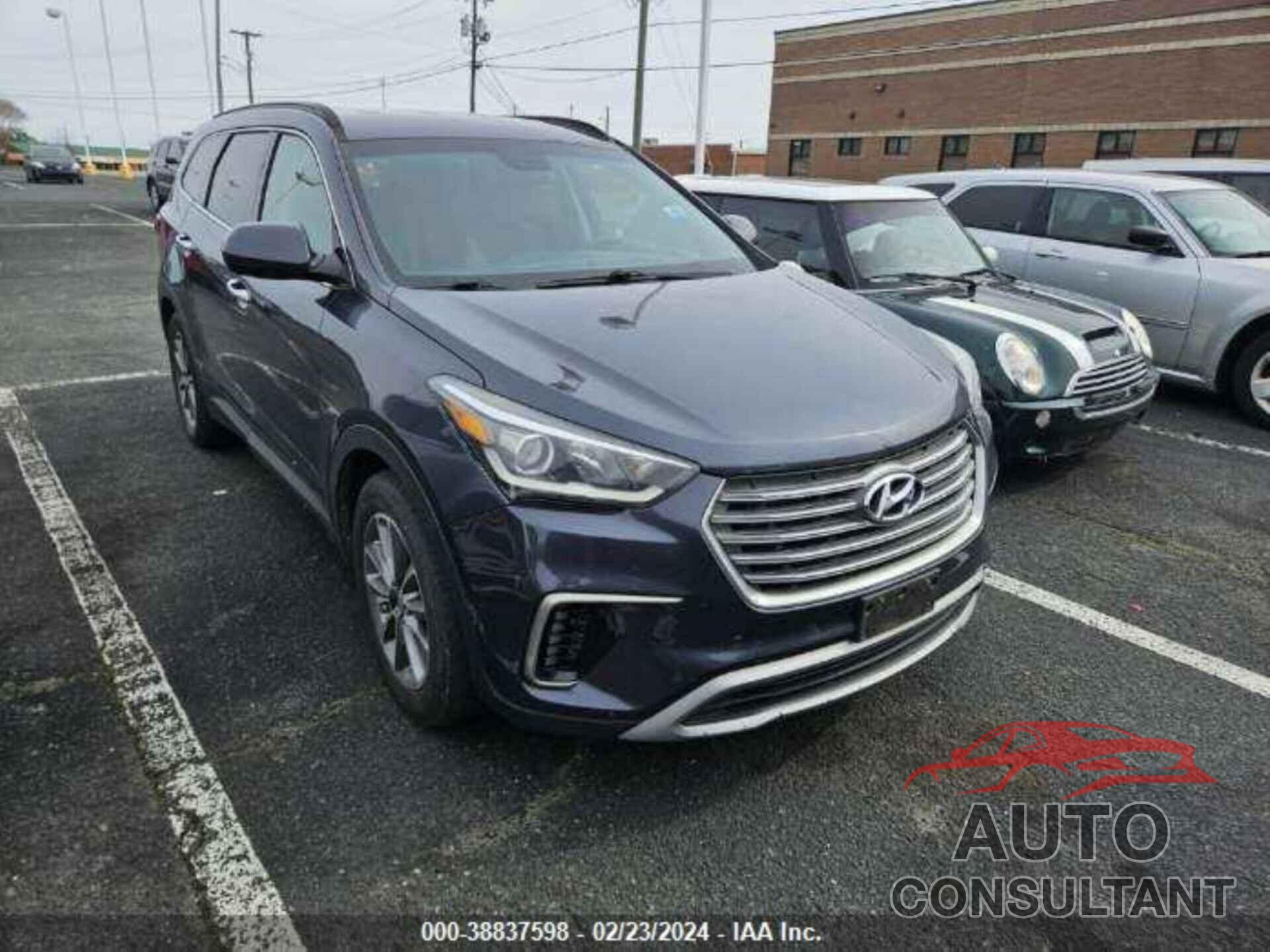 HYUNDAI SANTA FE 2017 - KM8SMDHF7HU178288