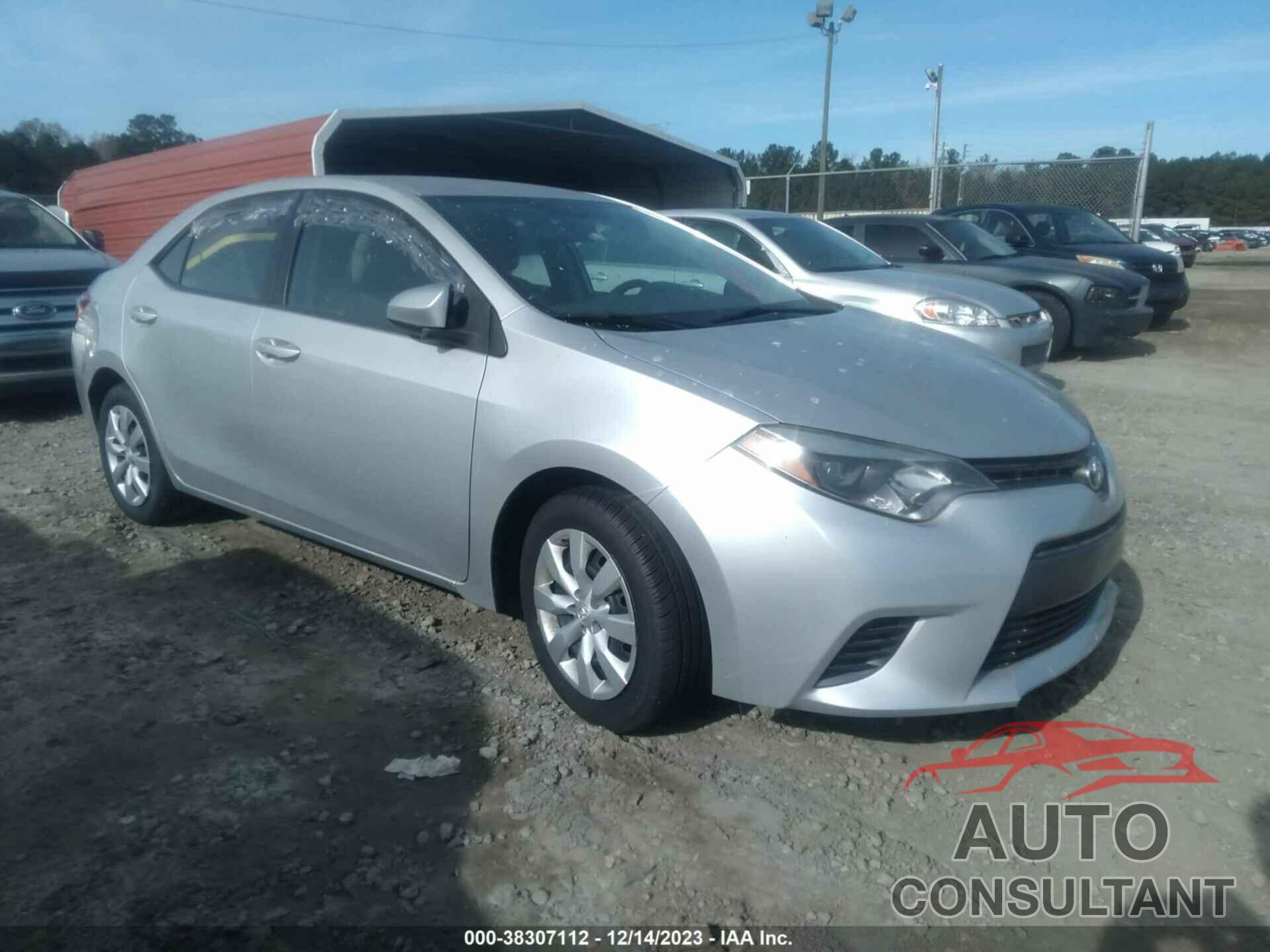 TOYOTA COROLLA 2016 - 5YFBURHE8GP523770