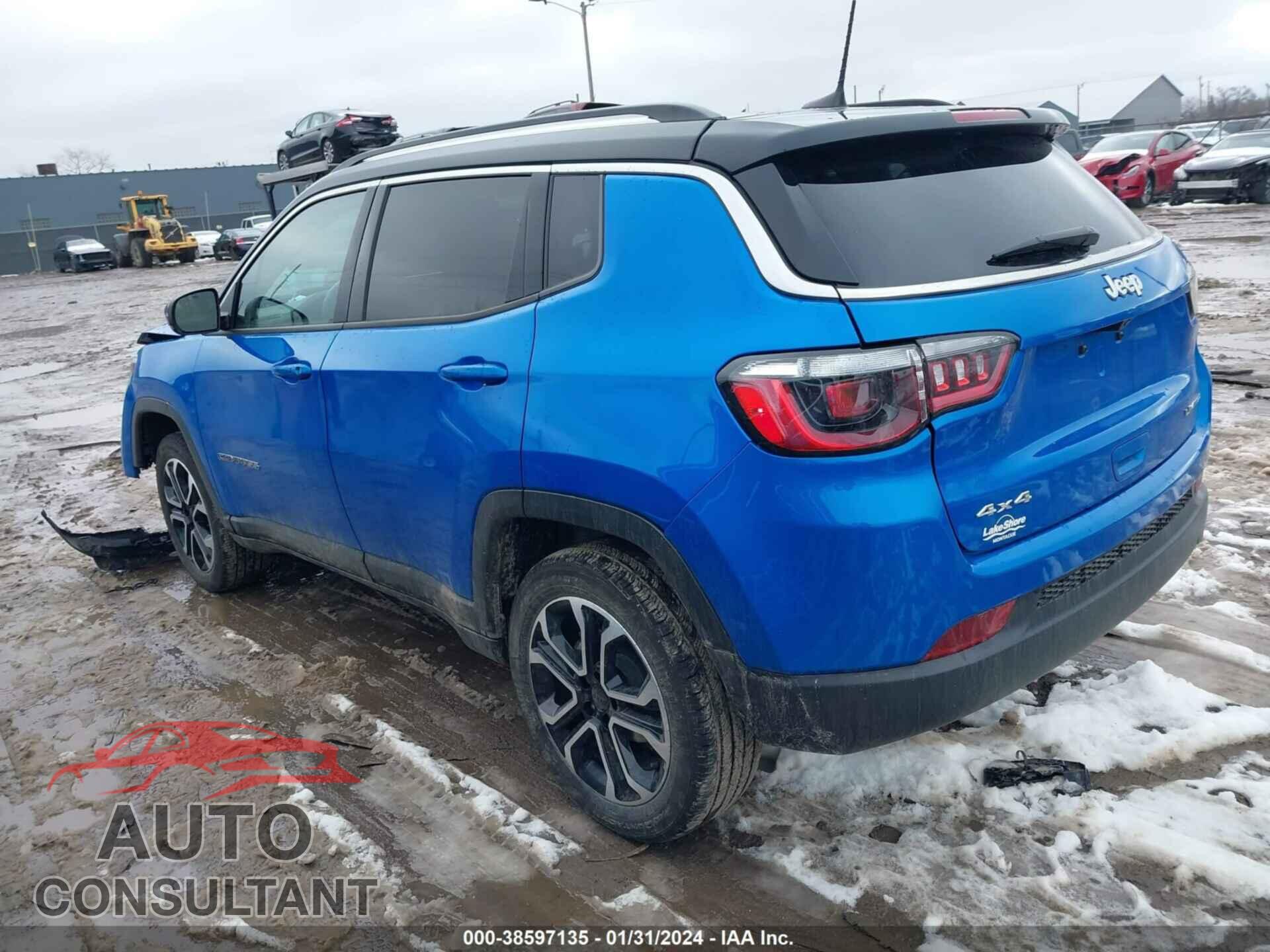 JEEP COMPASS 2022 - 3C4NJDCB5NT168325