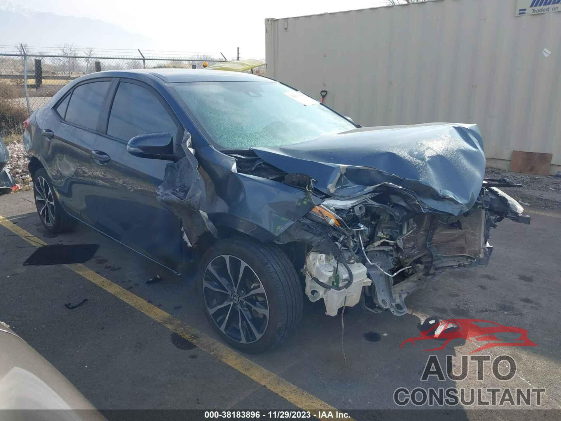 TOYOTA COROLLA 2019 - 2T1BURHE1KC208009