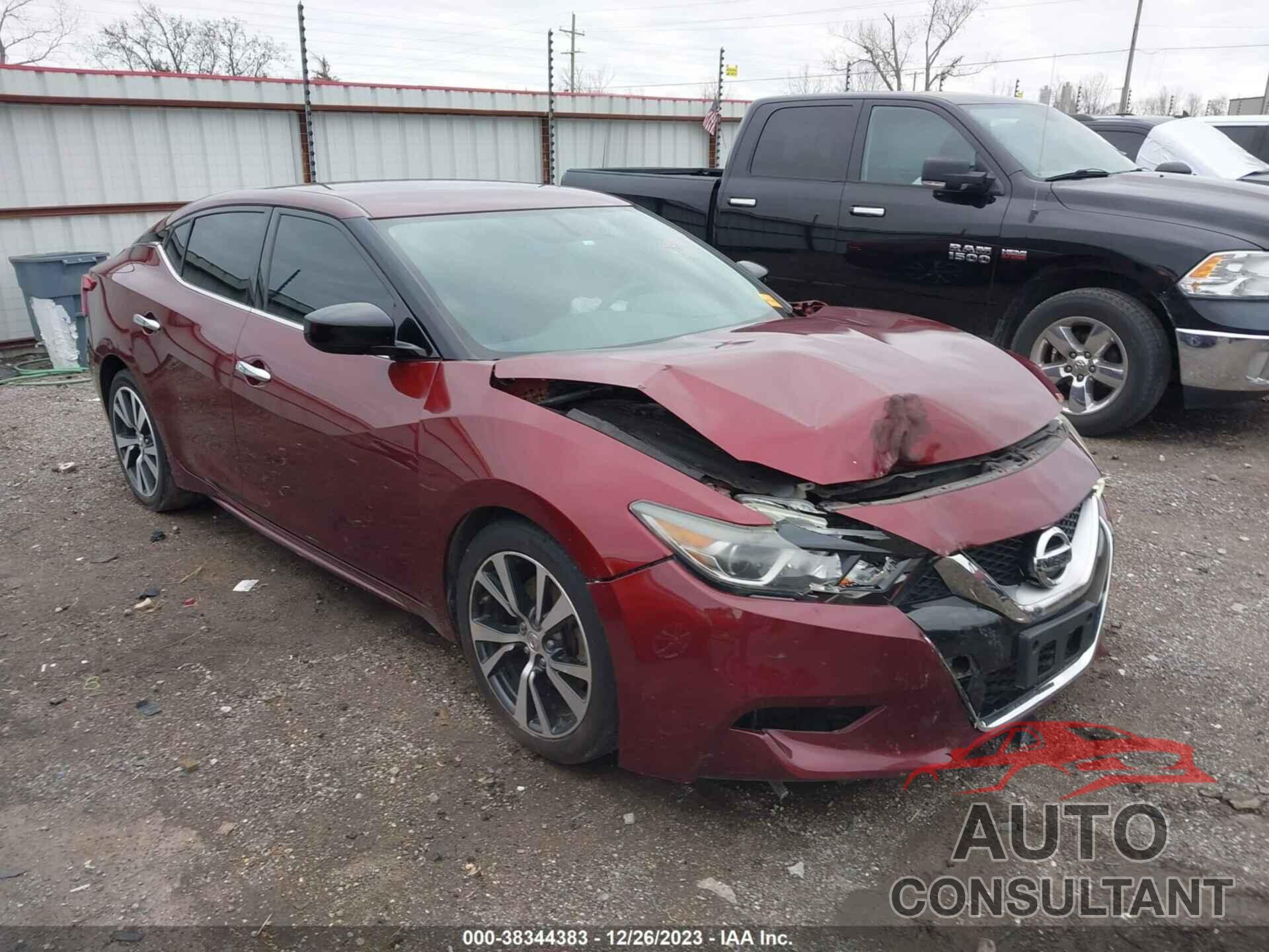 NISSAN MAXIMA 2016 - 1N4AA6AP4GC400450