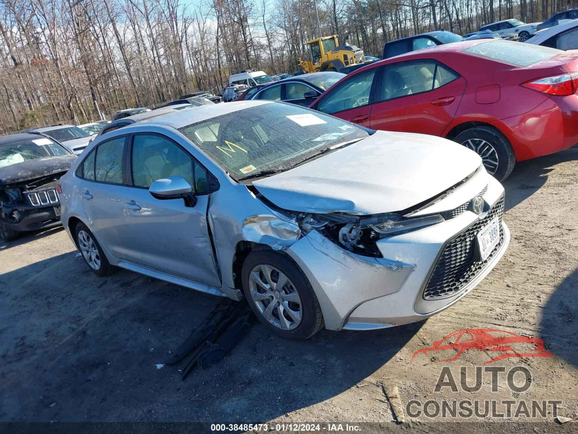 TOYOTA COROLLA 2020 - 5YFEPRAE7LP113597