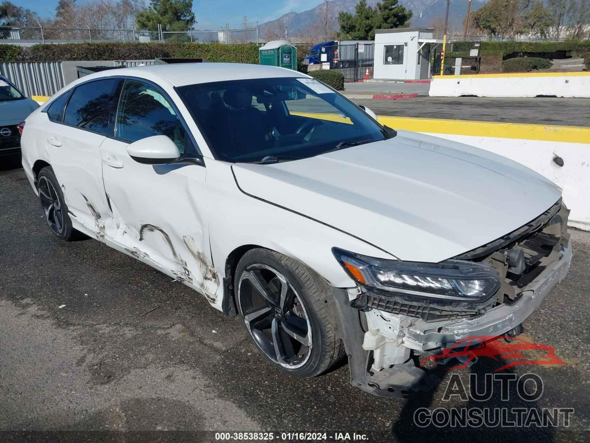 HONDA ACCORD 2019 - 1HGCV1F38KA169445