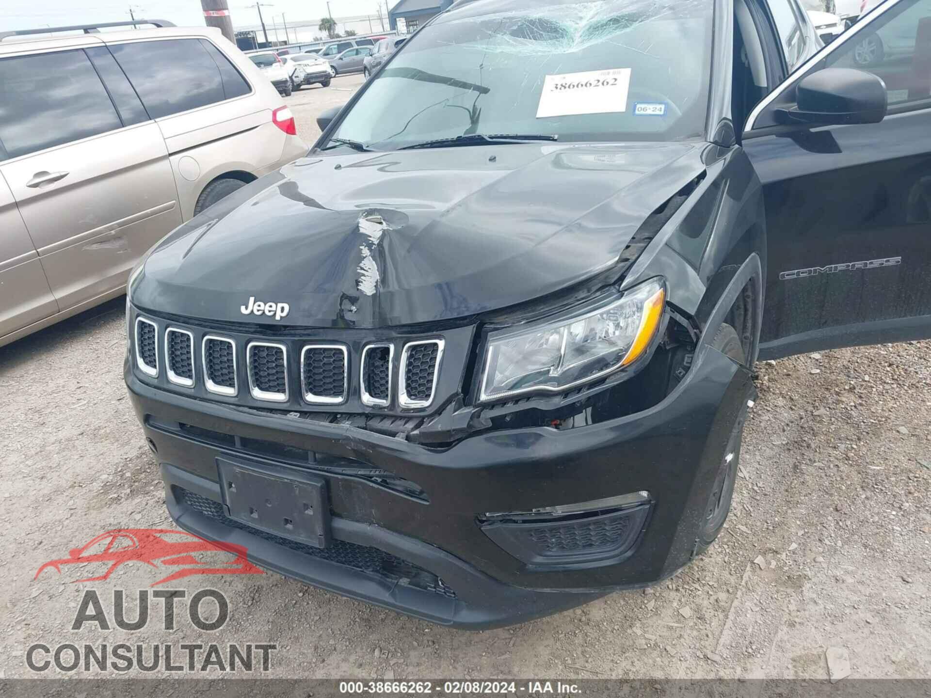 JEEP COMPASS 2020 - 3C4NJCAB3LT102016