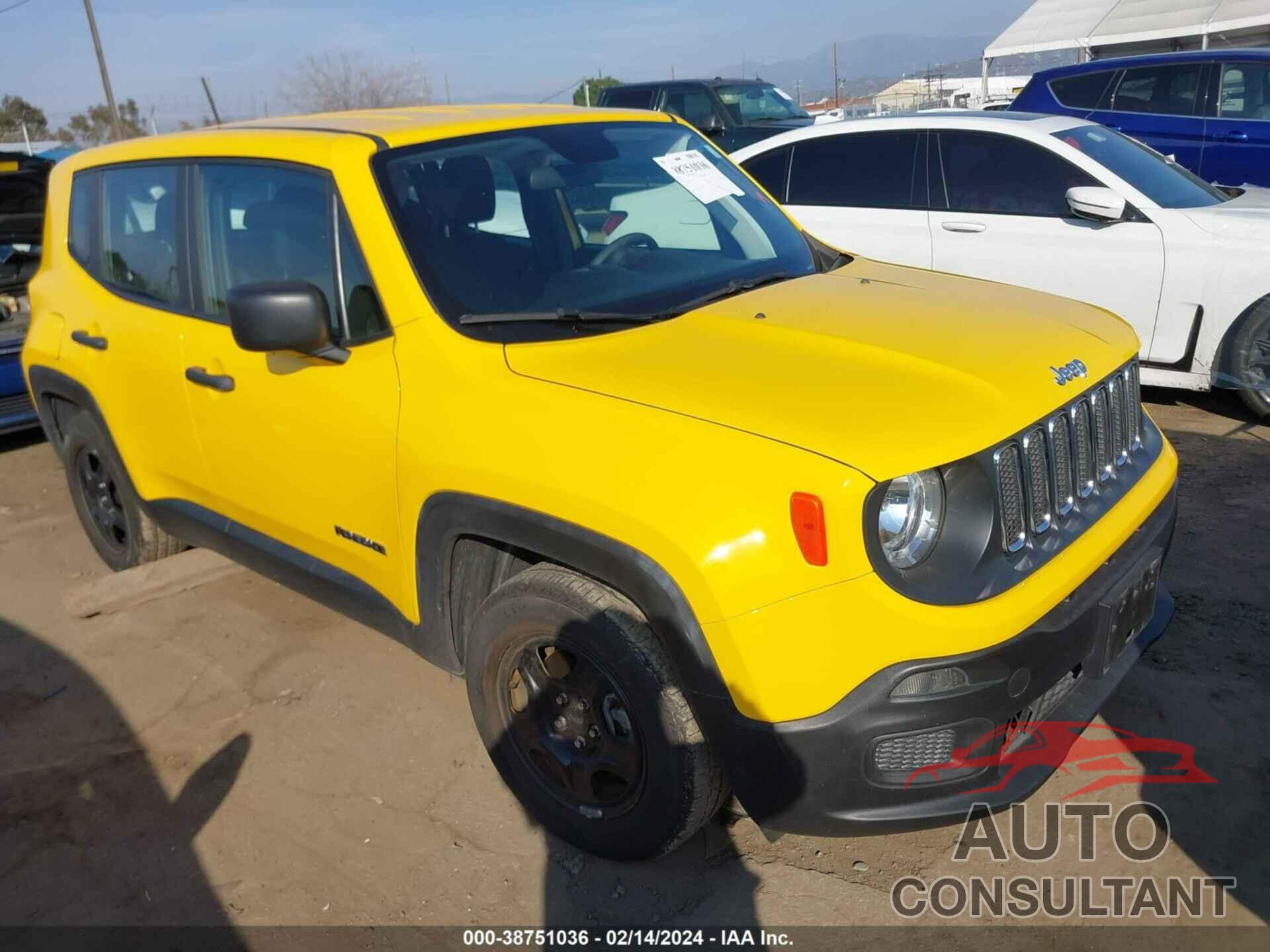 JEEP RENEGADE 2018 - ZACCJAAB0JPG98492