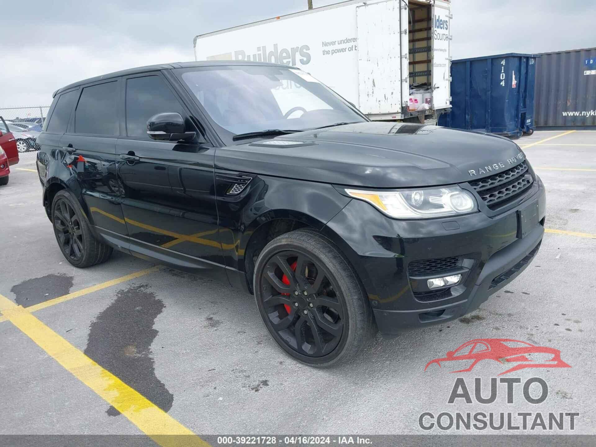 LAND ROVER RANGE ROVER SPORT 2016 - SALWR2EF8GA562430