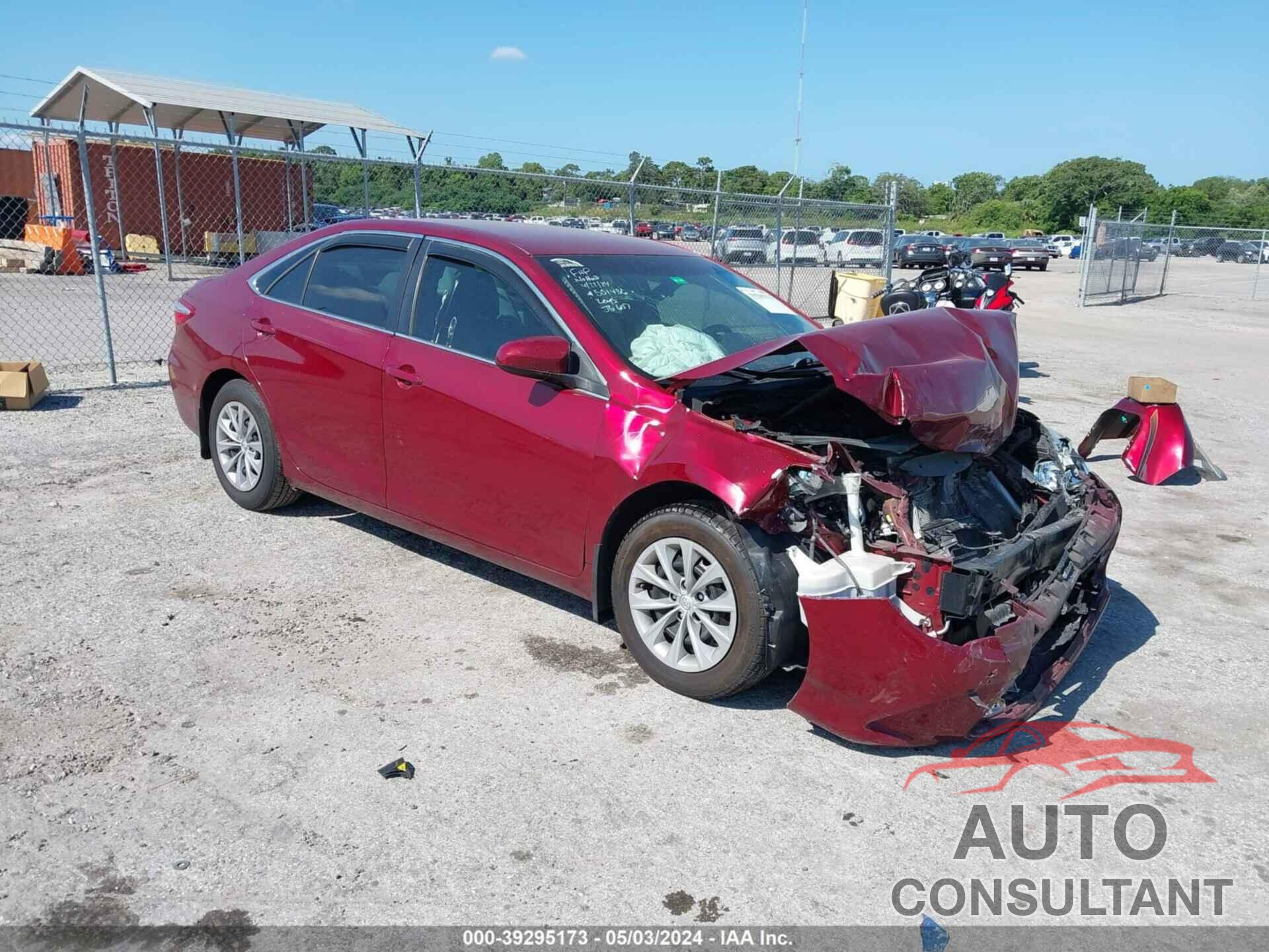 TOYOTA CAMRY 2016 - 4T1BF1FK4GU515412