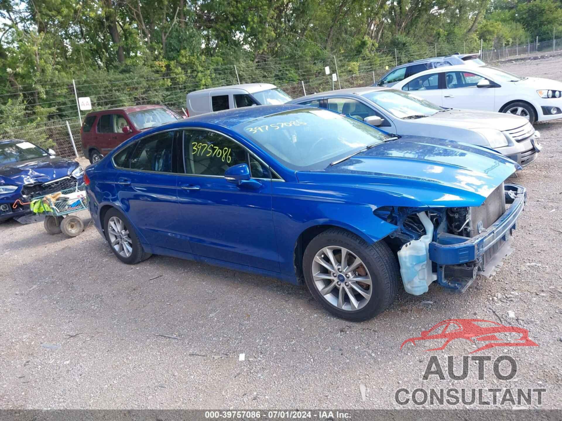 FORD FUSION 2017 - 3FA6P0HD2HR326154