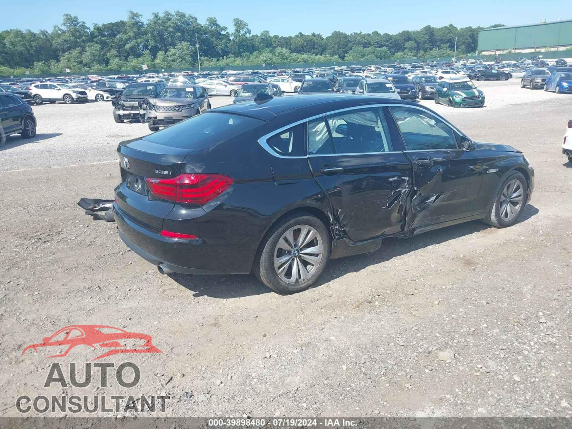 BMW 535I GRAN TURISMO 2017 - WBA5M4C37HD187133