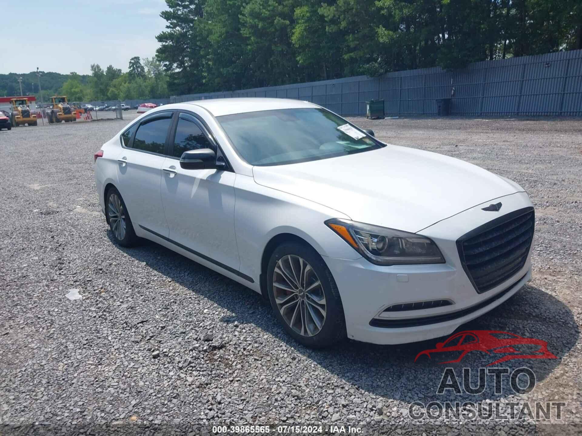 HYUNDAI GENESIS 2016 - KMHGN4JE5GU119856