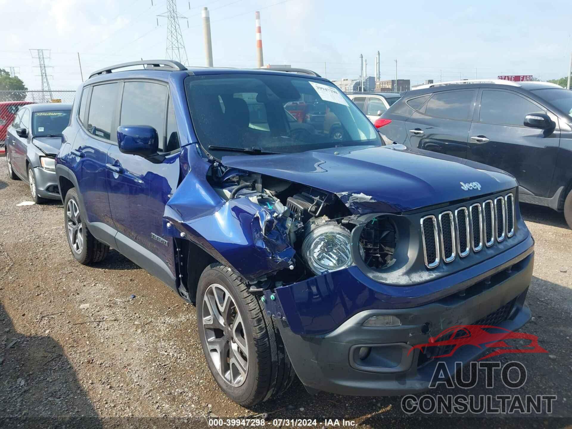 JEEP RENEGADE 2017 - ZACCJBBB8HPG58997