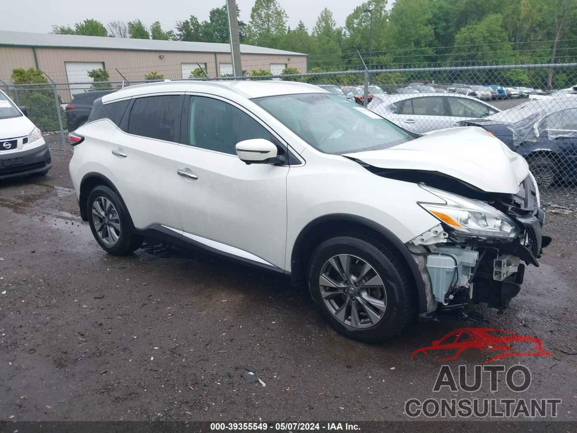 NISSAN MURANO 2017 - 5N1AZ2MH0HN120350