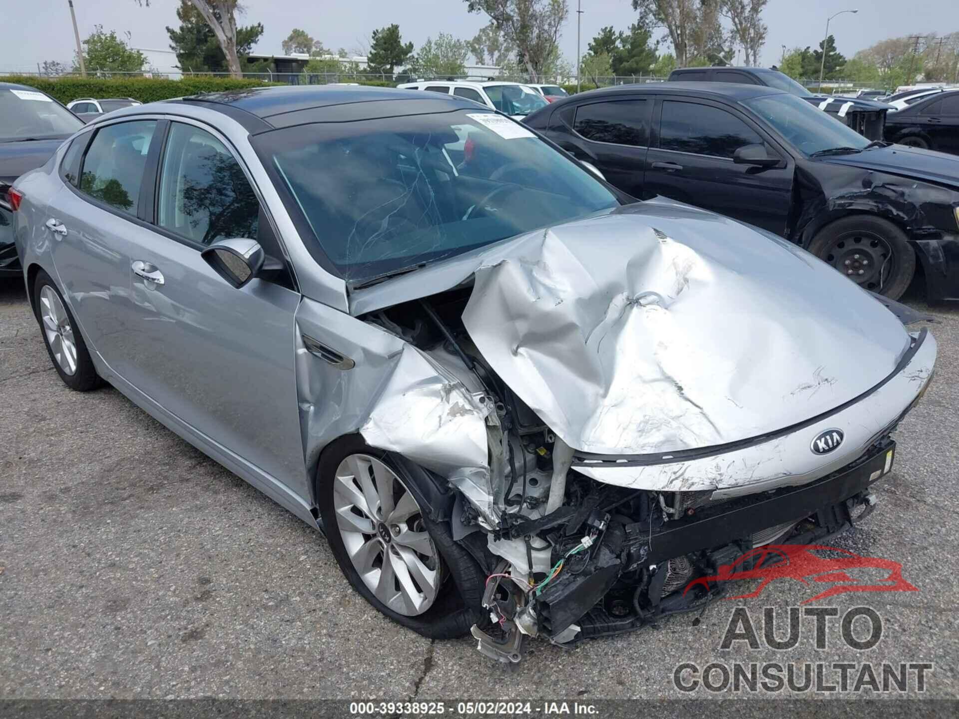 KIA OPTIMA 2017 - 5XXGU4L3XHG134248