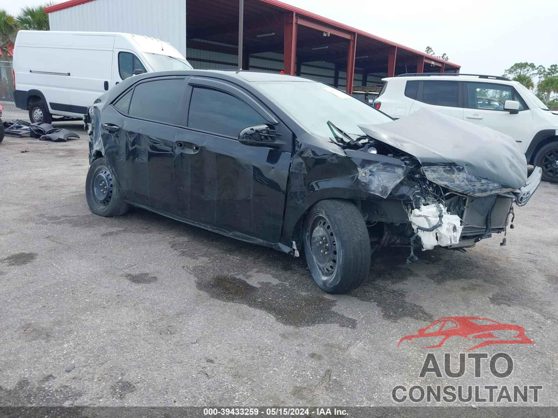 TOYOTA COROLLA 2016 - 2T1BURHE3GC679599