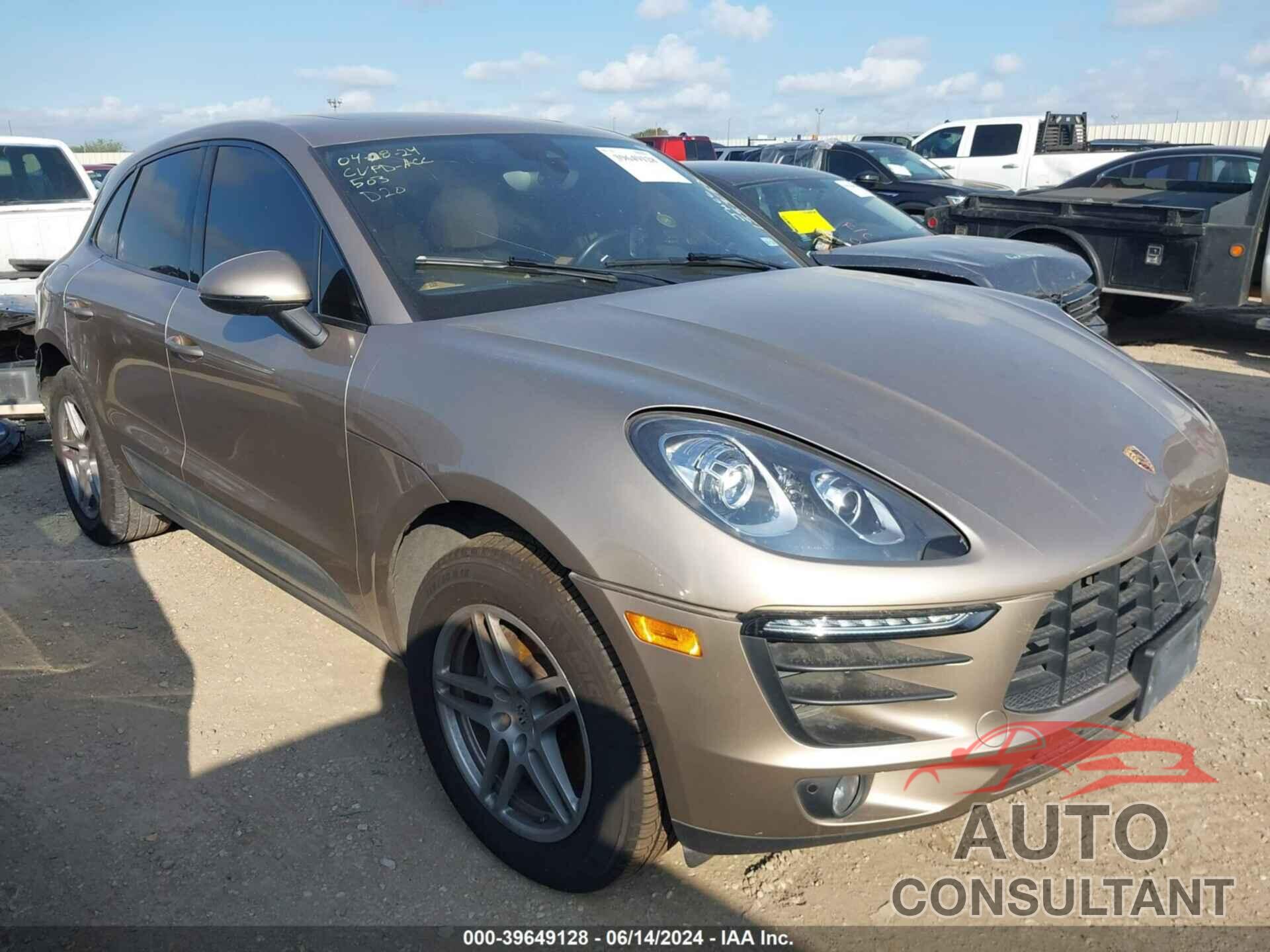 PORSCHE MACAN 2017 - WP1AA2A52HLB06871