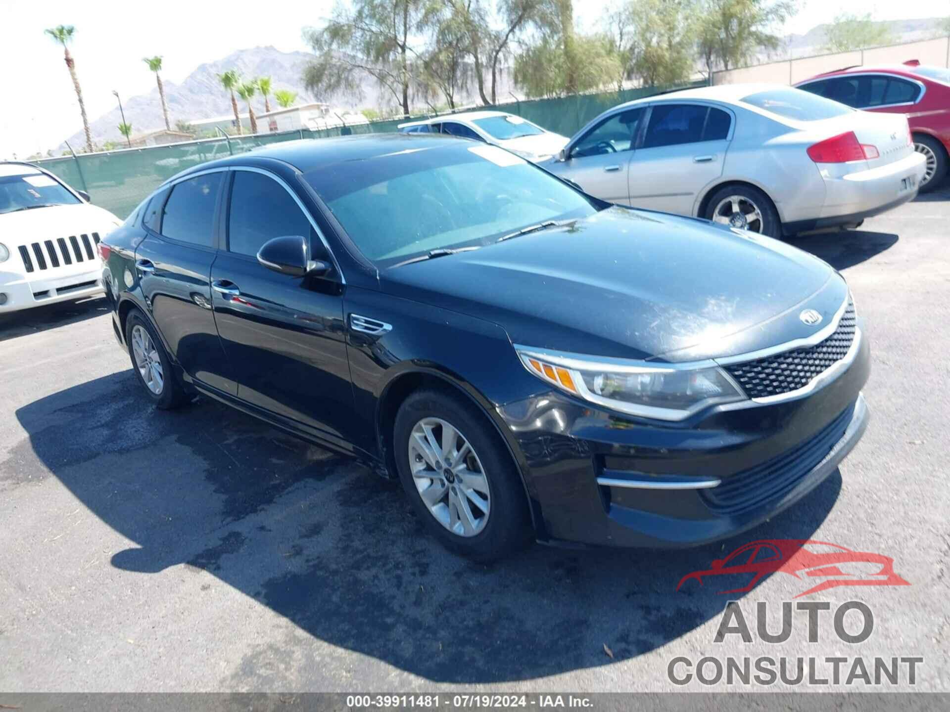 KIA OPTIMA 2016 - 5XXGT4L30GG089421