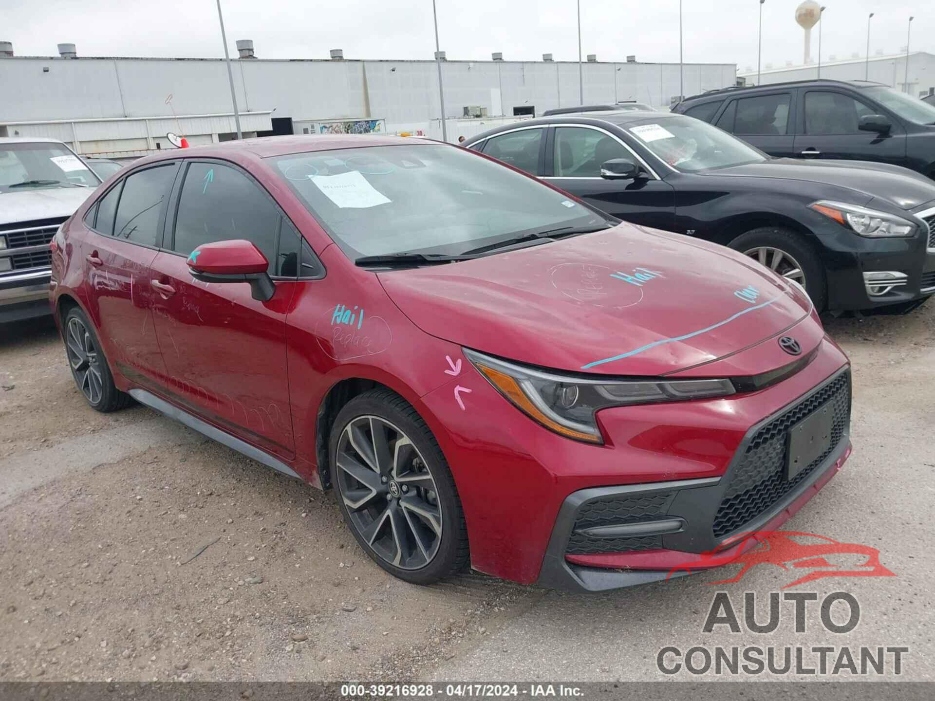 TOYOTA COROLLA 2022 - JTDS4MCE6NJ097539