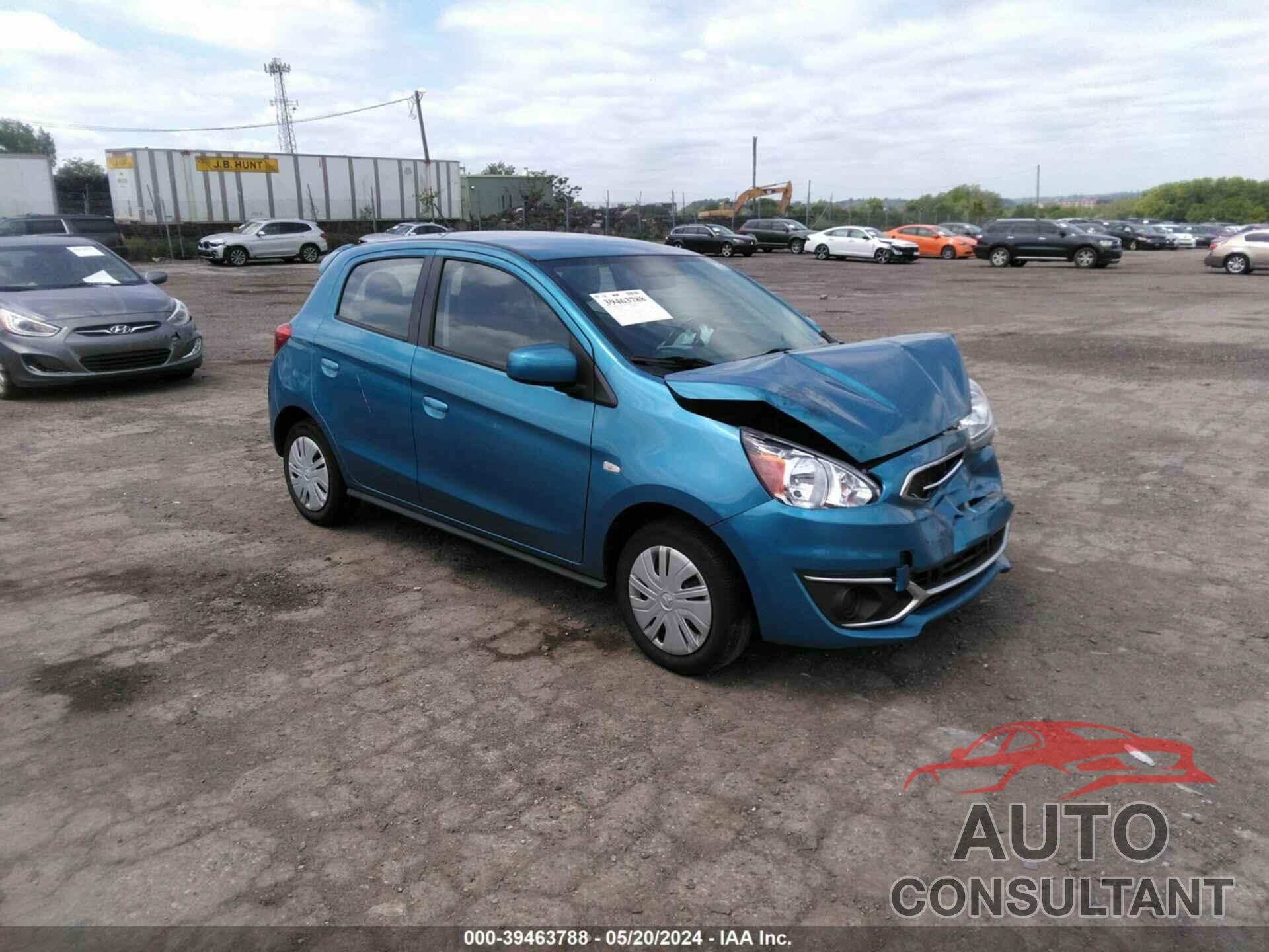 MITSUBISHI MIRAGE 2018 - ML32A3HJ0JH008769