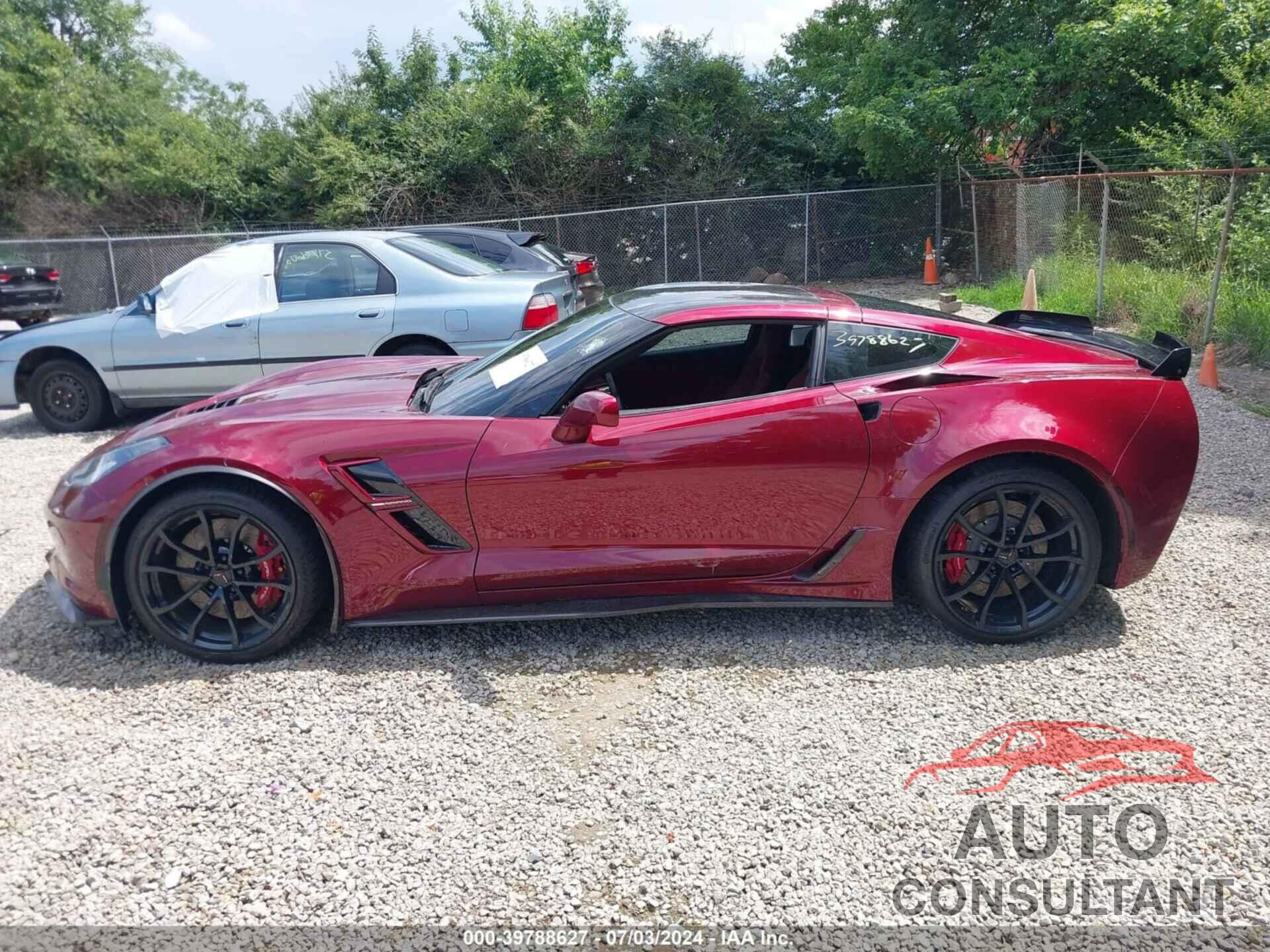 CHEVROLET CORVETTE 2017 - 1G1Y12D70H5121590