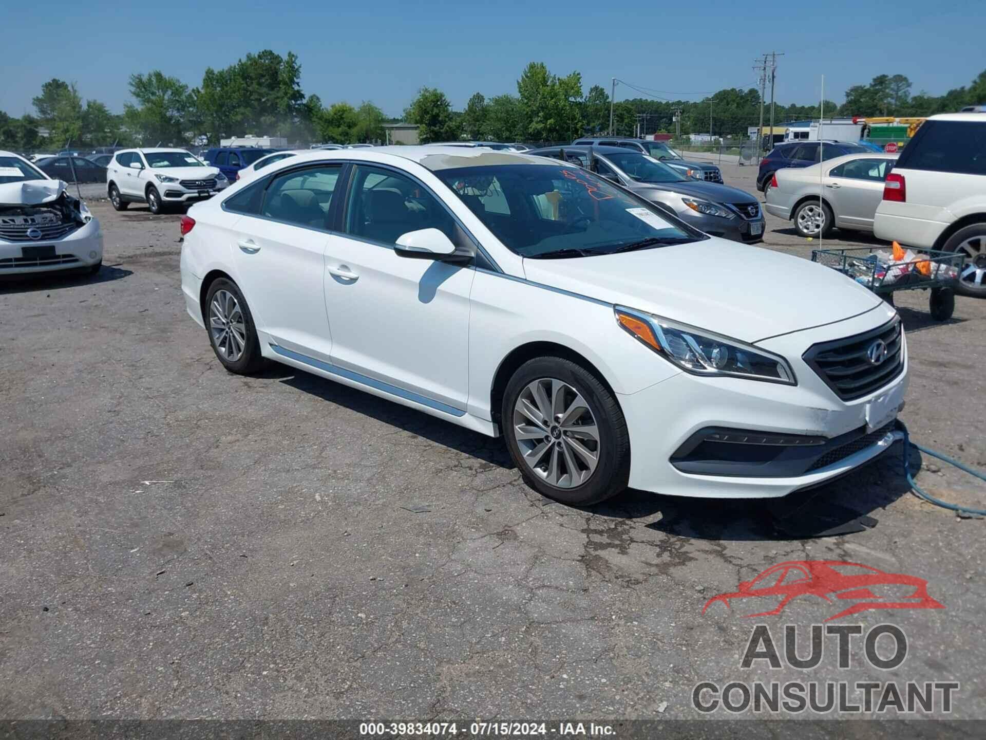 HYUNDAI SONATA 2016 - 5NPE34AF9GH268226