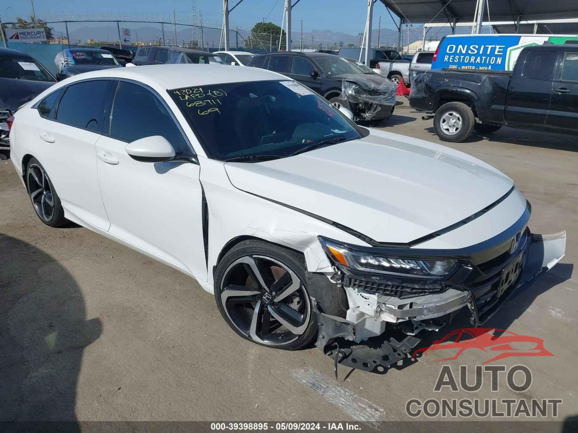 HONDA ACCORD 2018 - 1HGCV1F36JA097238