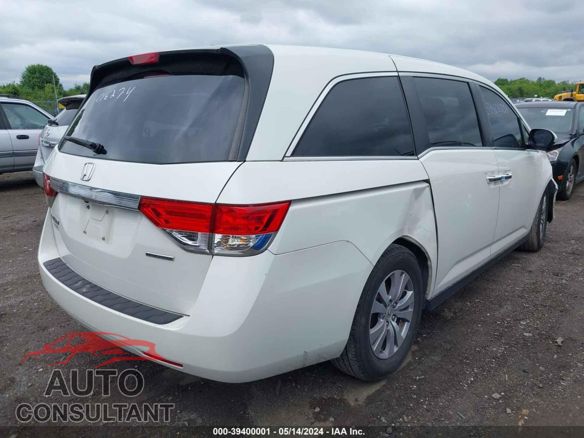 HONDA ODYSSEY 2016 - 5FNRL5H38GB016274