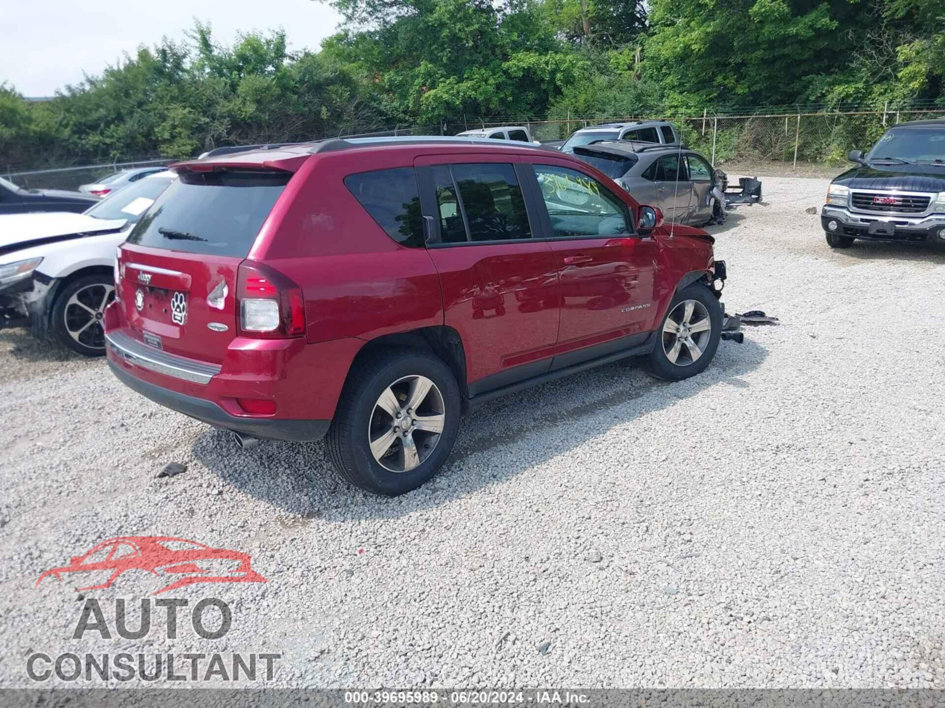 JEEP COMPASS 2016 - 1C4NJDEB3GD772421