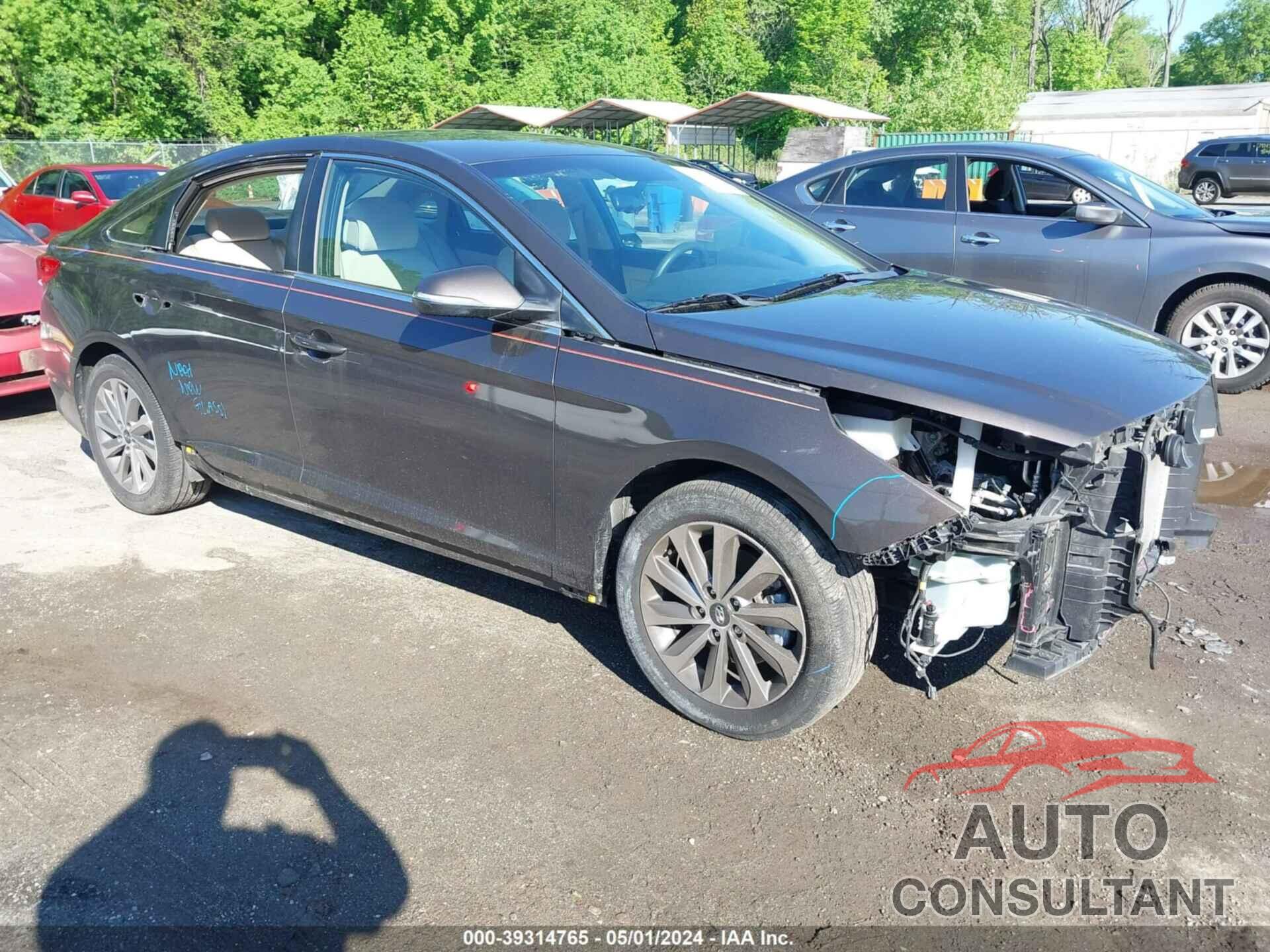 HYUNDAI SONATA 2017 - 5NPE34AF4HH445735