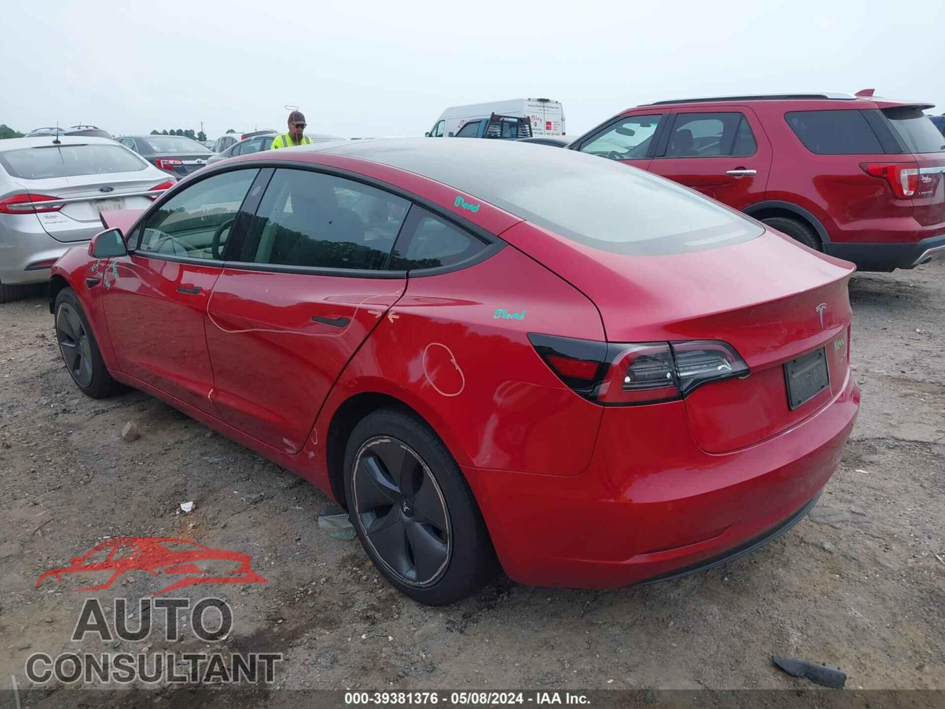 TESLA MODEL 3 2022 - 5YJ3E1EB7NF239276