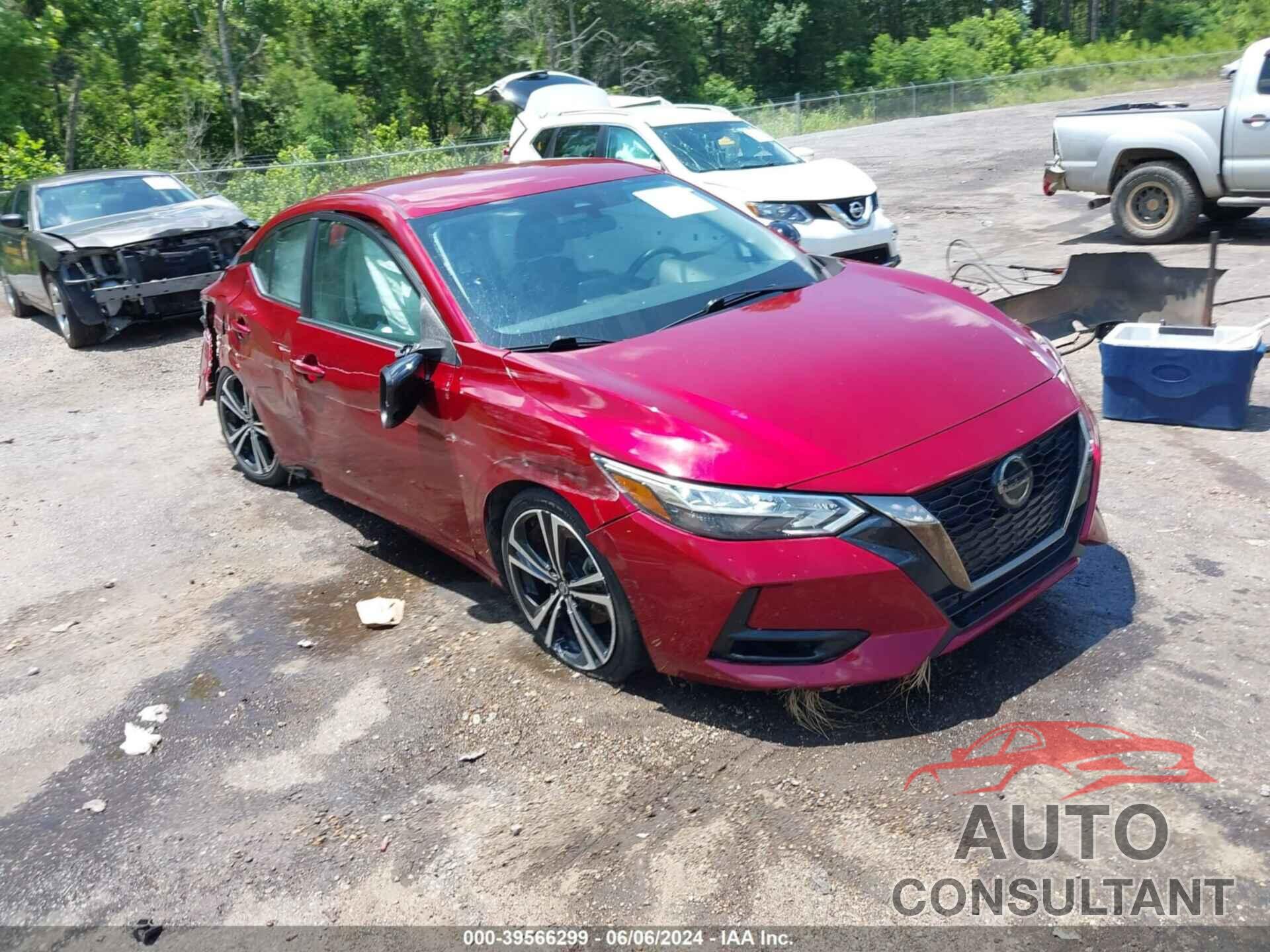 NISSAN SENTRA 2020 - 3N1AB8DV9LY224741