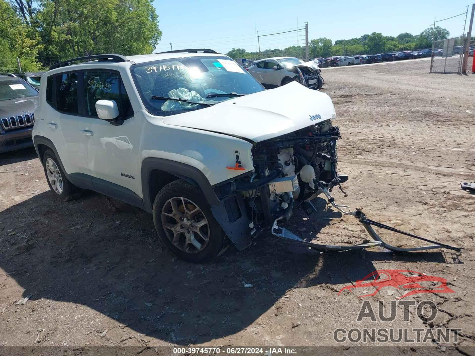 JEEP RENEGADE 2015 - ZACCJABTXFPB42687