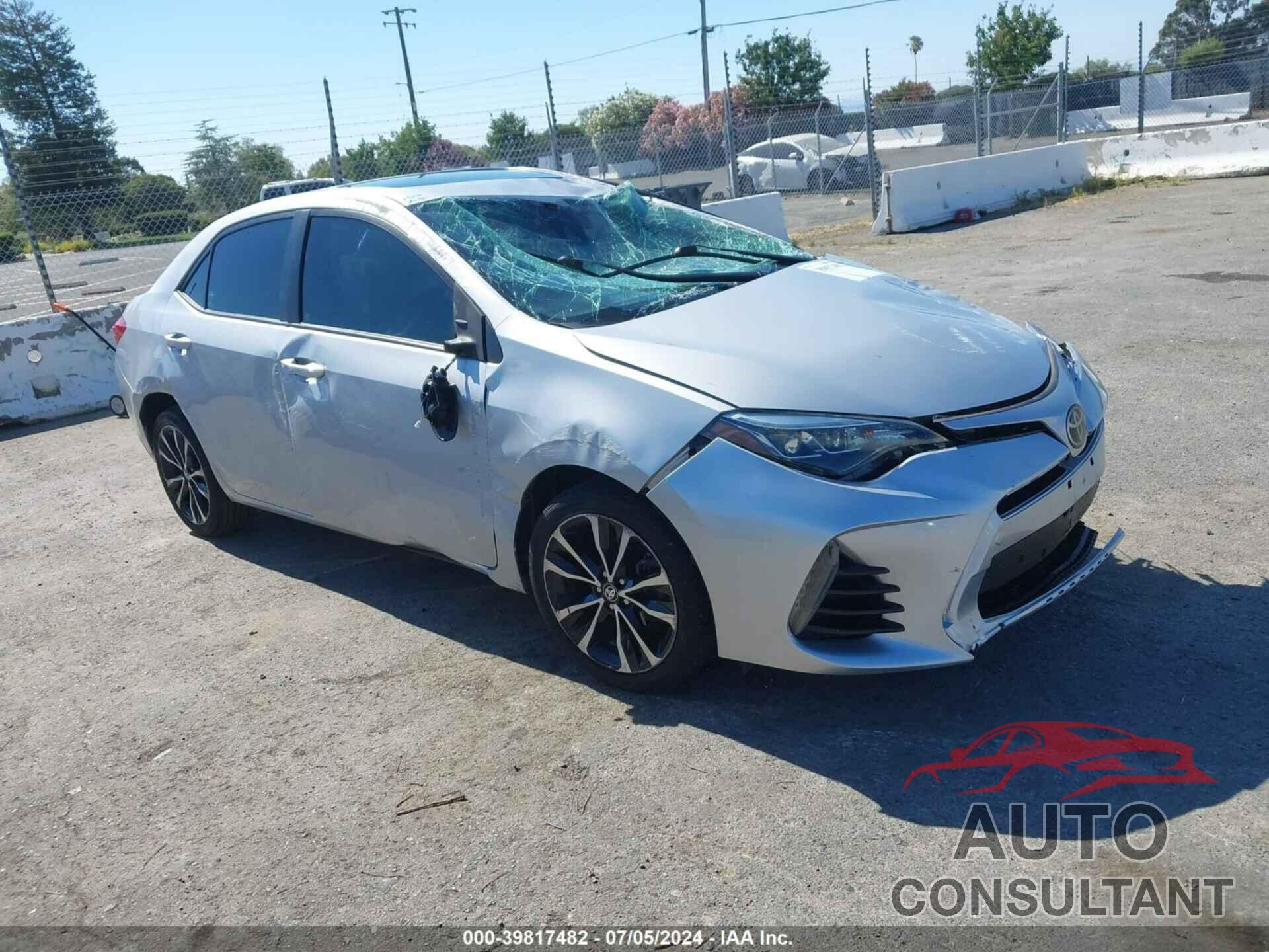 TOYOTA COROLLA 2017 - 2T1BURHE7HC779108