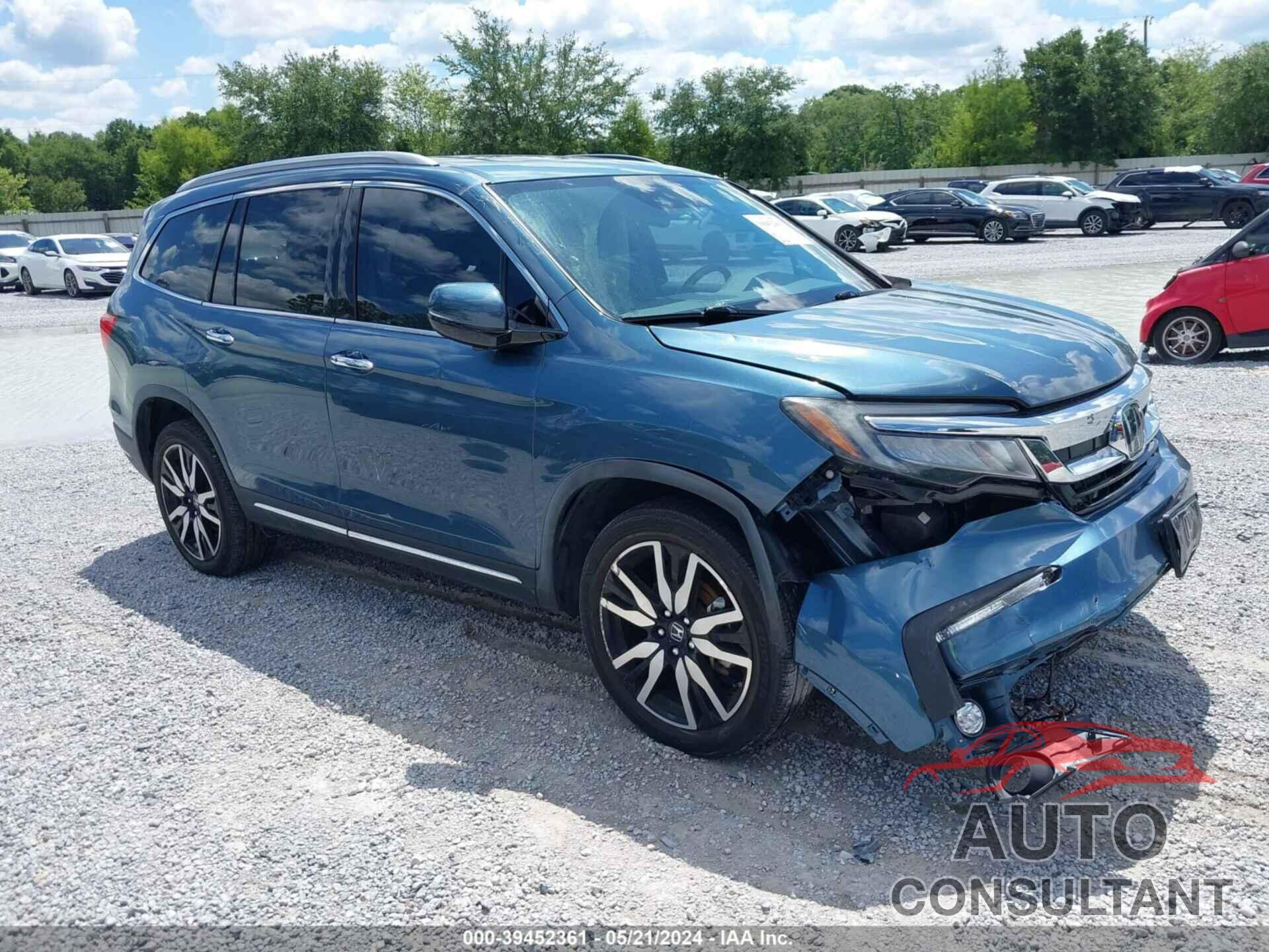 HONDA PILOT 2019 - 5FNYF6H67KB087039