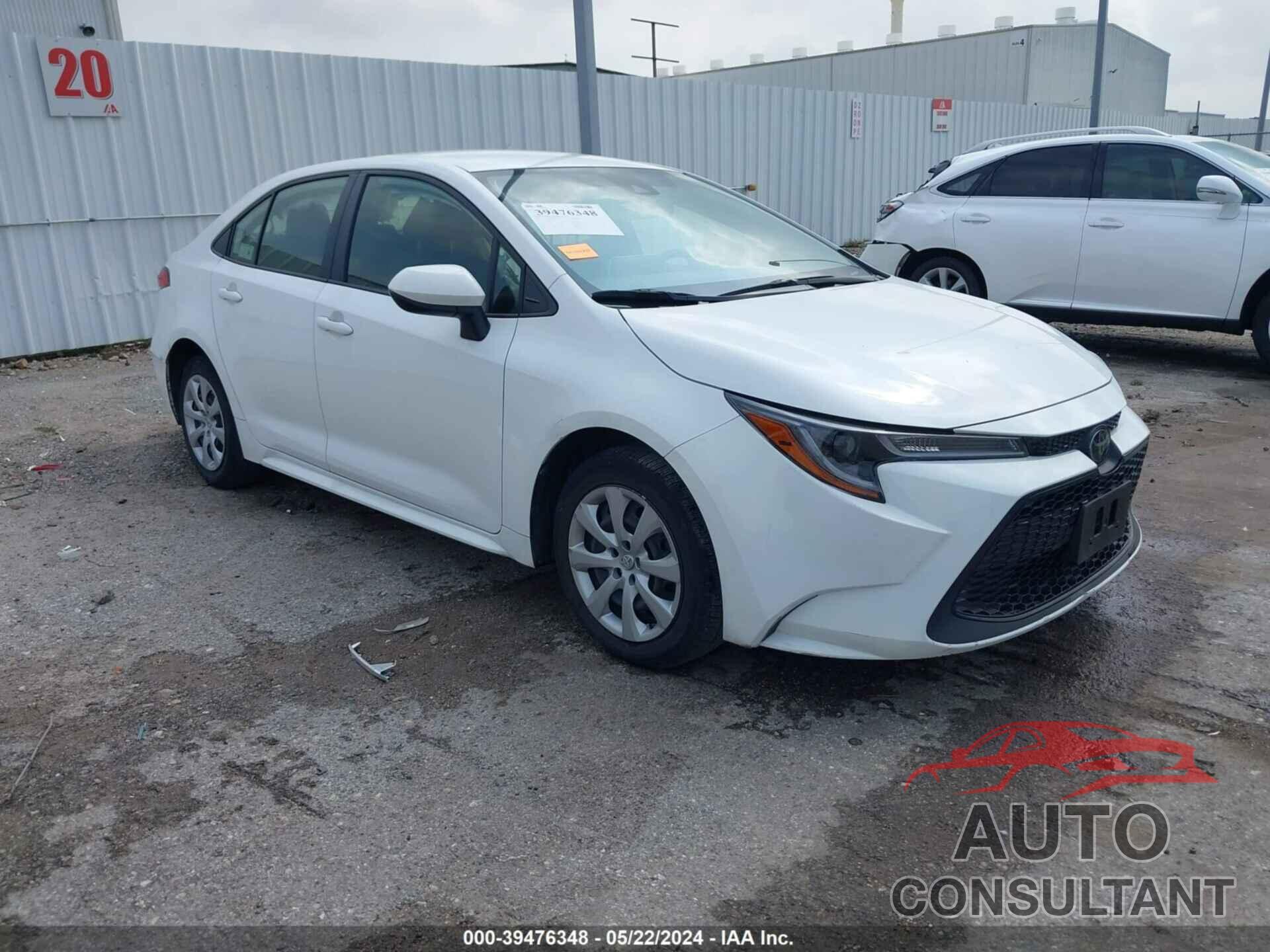 TOYOTA COROLLA 2021 - JTDEPMAE1MJ122918