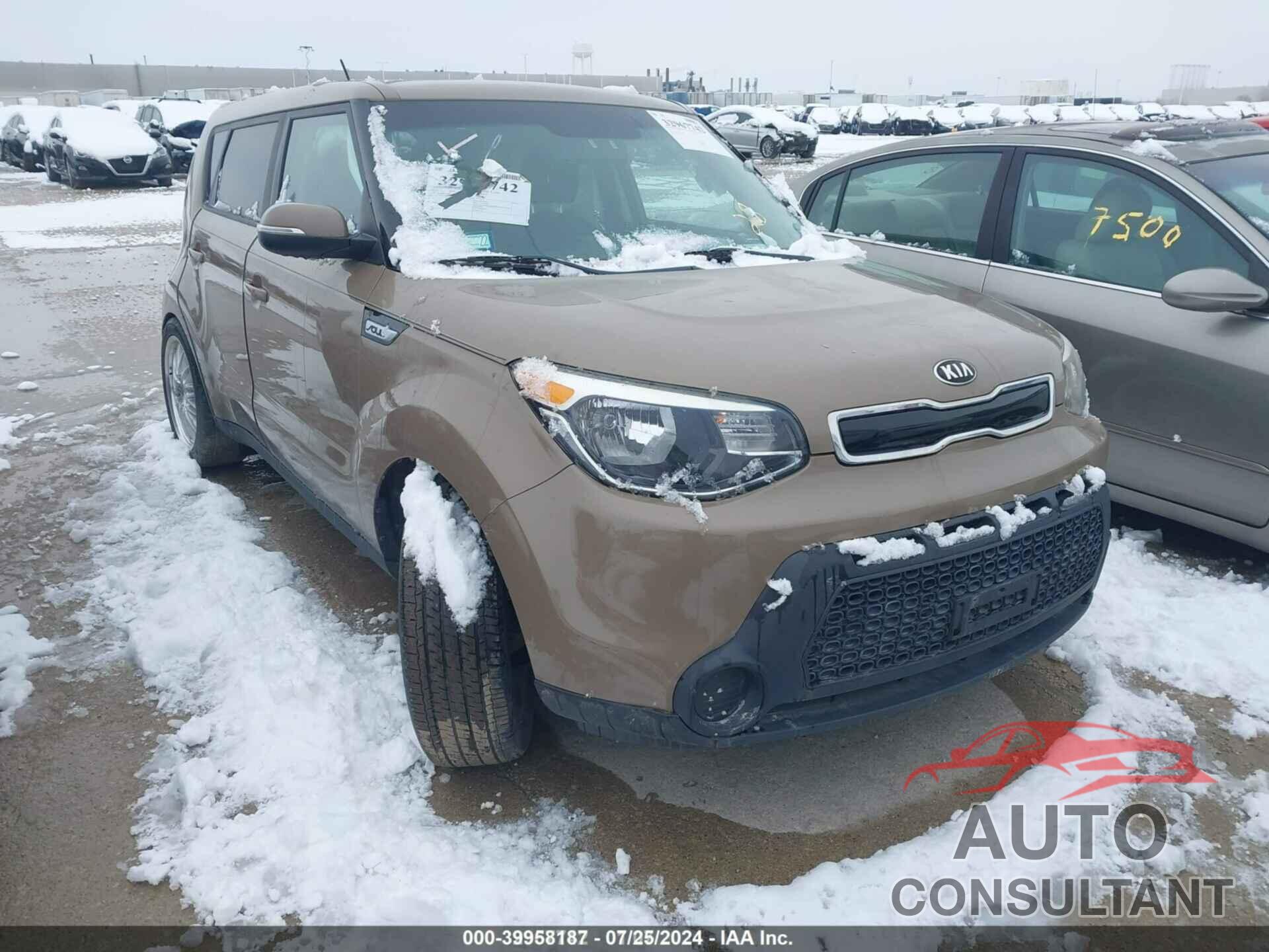 KIA SOUL 2014 - KNDJP3A59E7050390