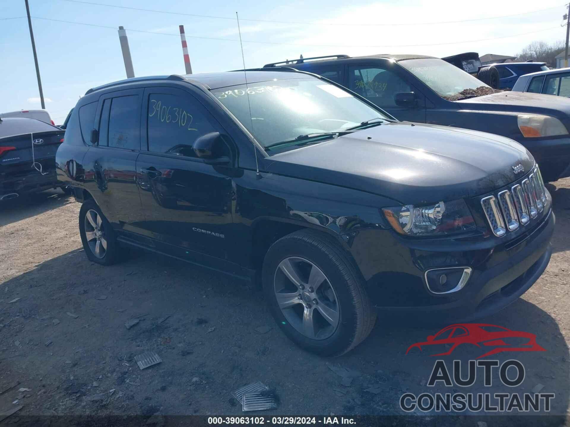 JEEP COMPASS 2017 - 1C4NJDEBXHD176191