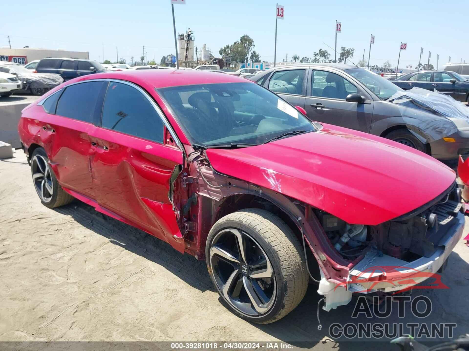 HONDA ACCORD 2018 - 1HGCV1F30JA054529