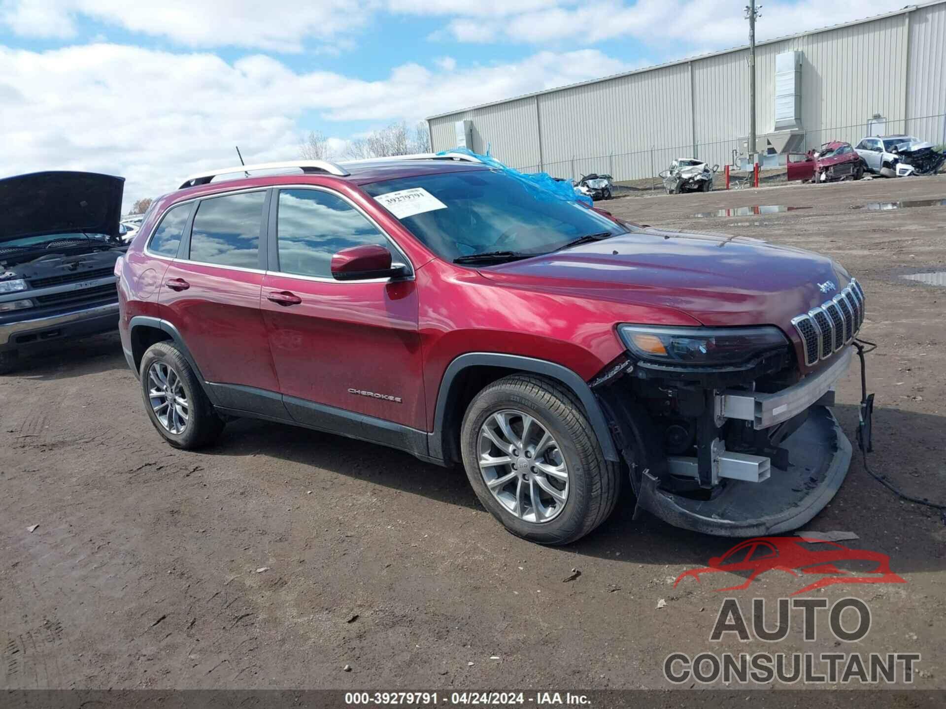 JEEP CHEROKEE 2019 - 1C4PJLLB2KD360215