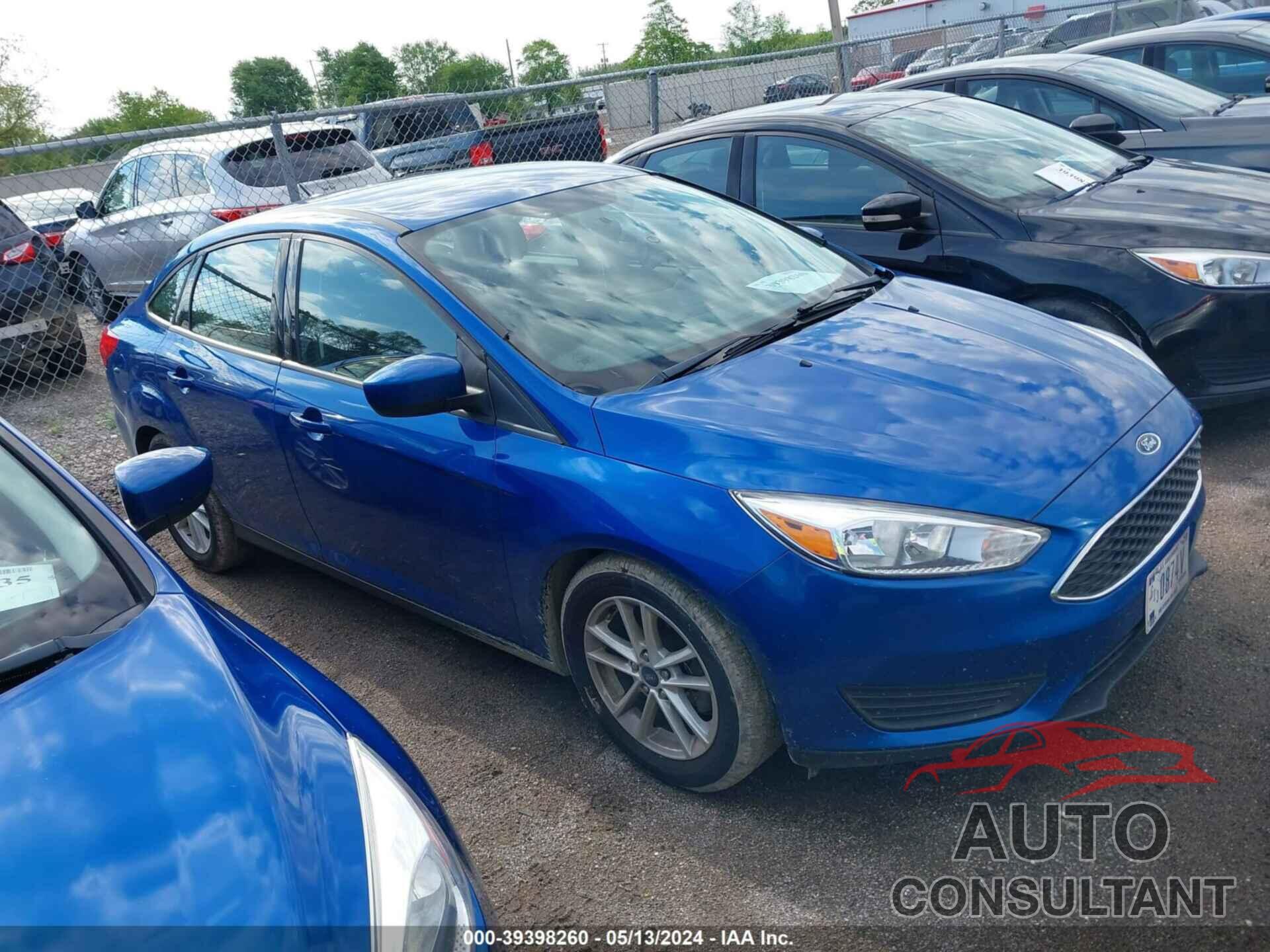 FORD FOCUS 2018 - 1FADP3F24JL328695